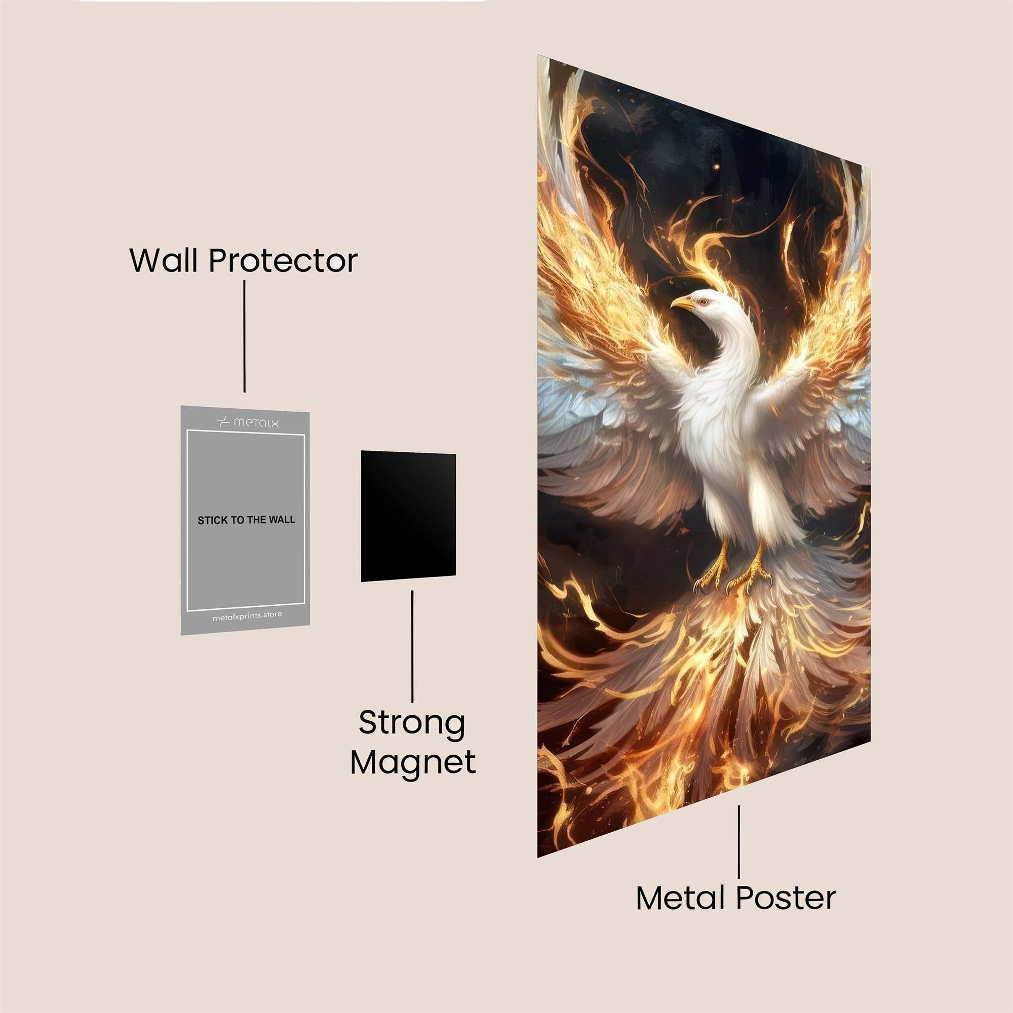 Phoenix Radiant Safe Wall Magnetic / M