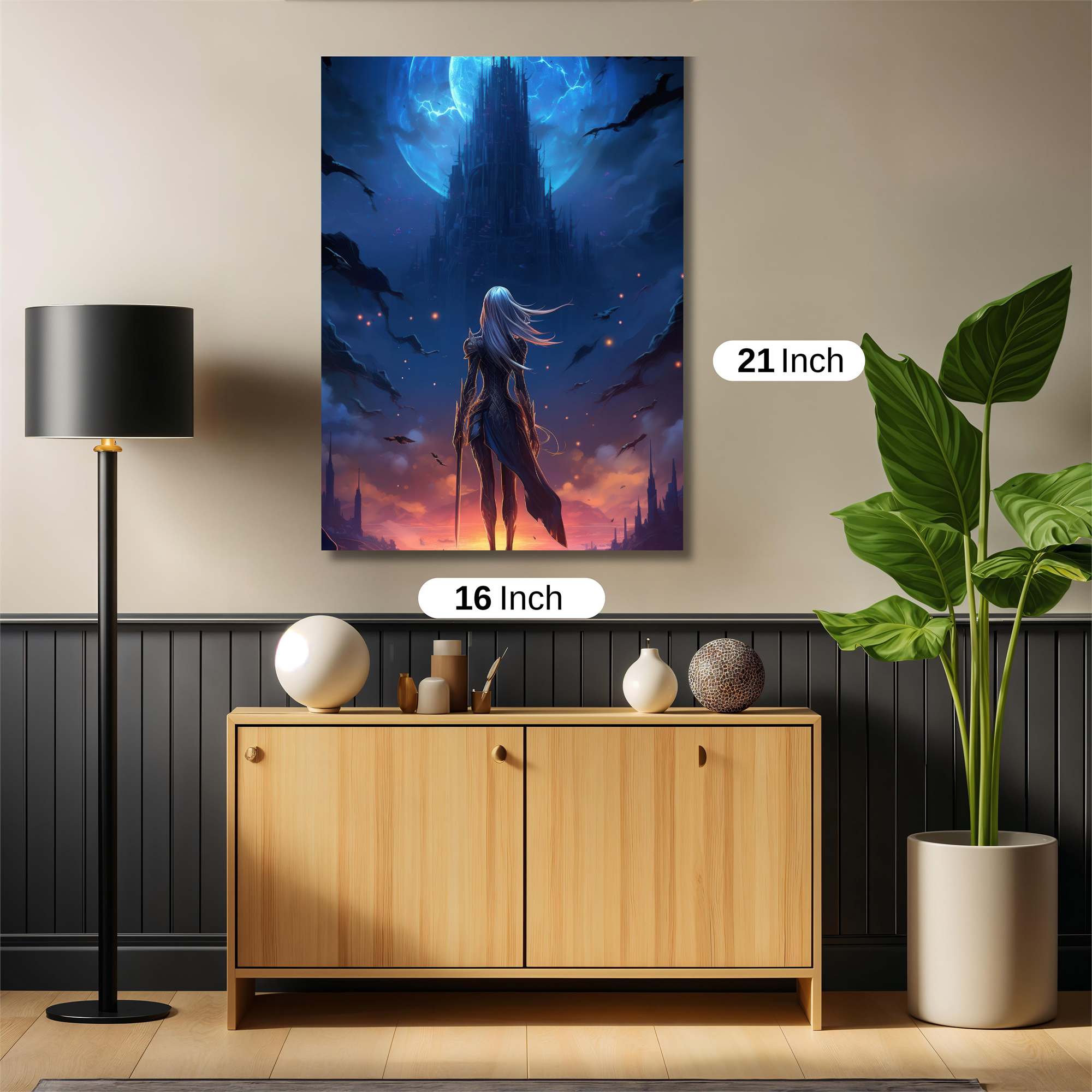 Moonlit Quest Safe Wall Magnetic / M