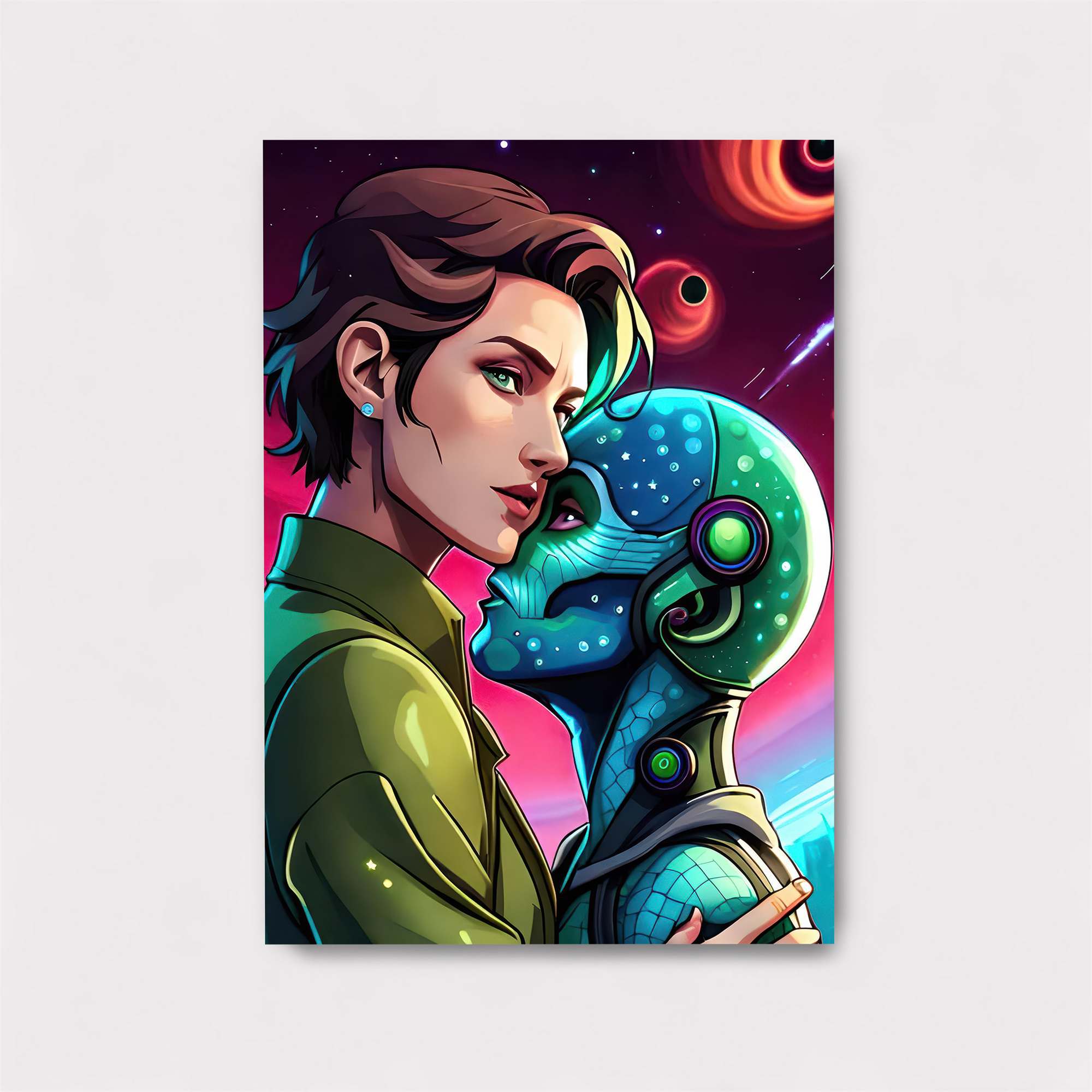 Alien Embrace Safe Wall Magnetic / M