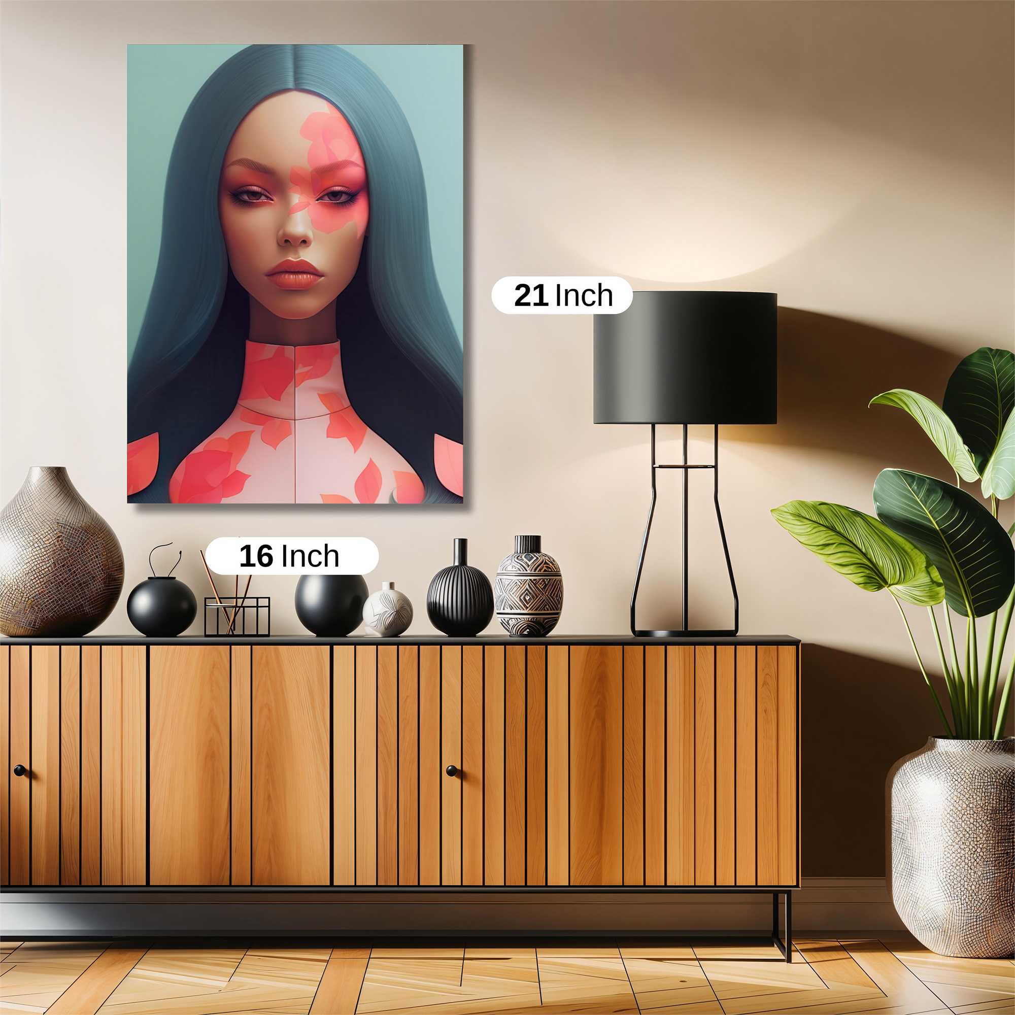 Floral Enigma Safe Wall Magnetic / M