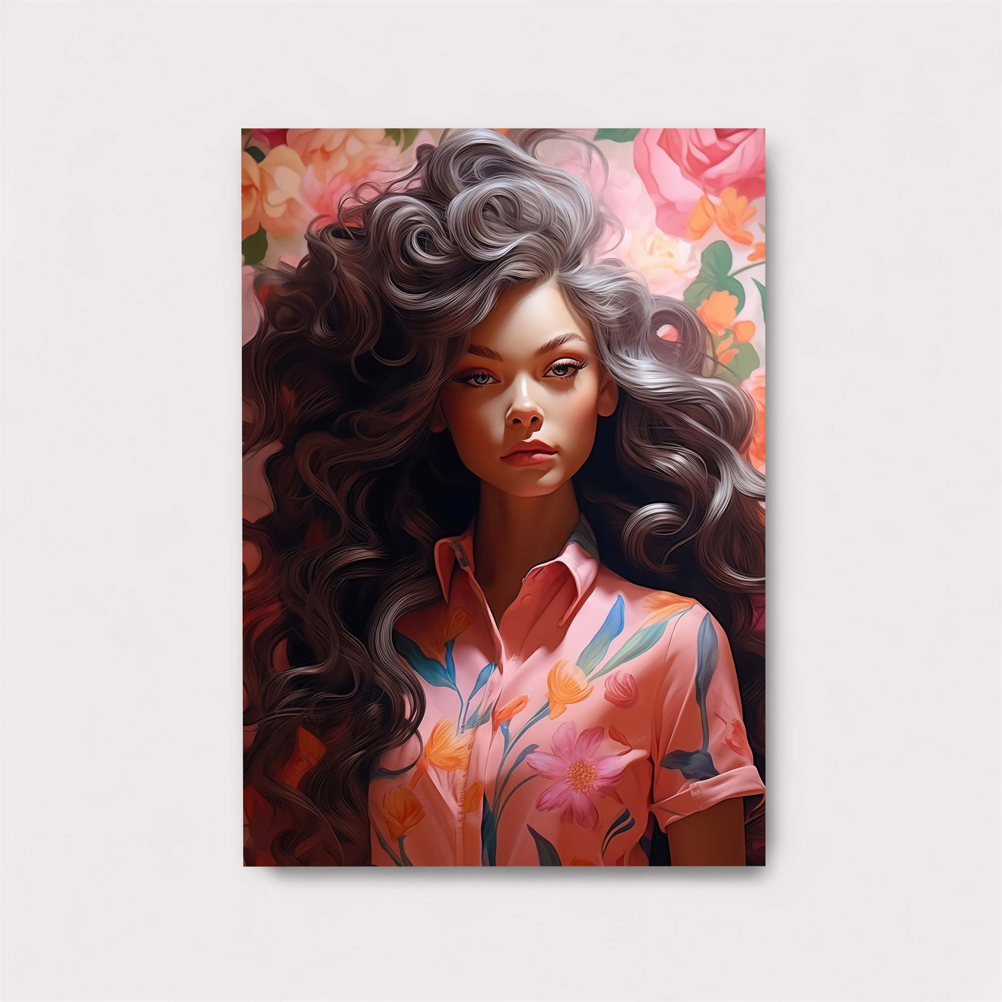 Floral Elegance Safe Wall Magnetic / M