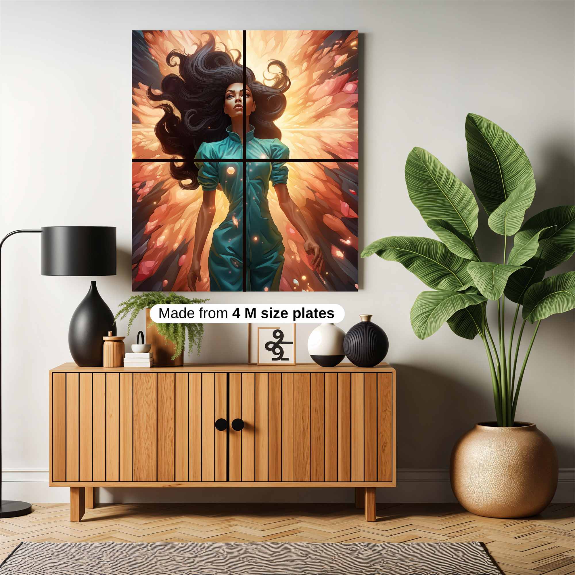 Phoenix Rising Safe Wall Magnetic / M