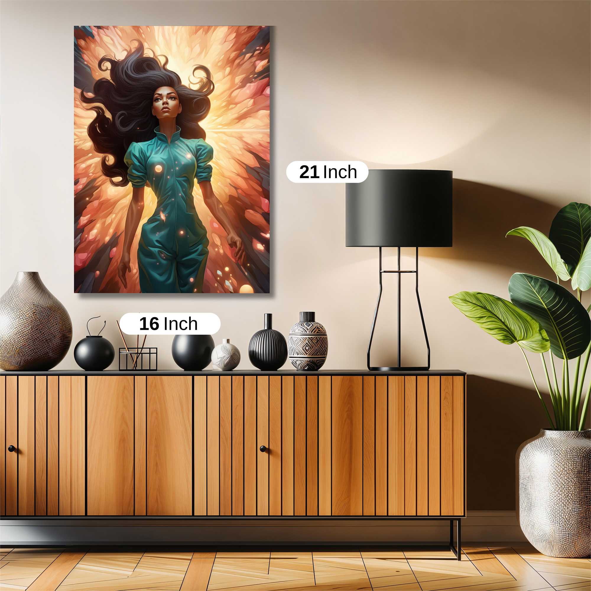 Phoenix Rising Safe Wall Magnetic / M