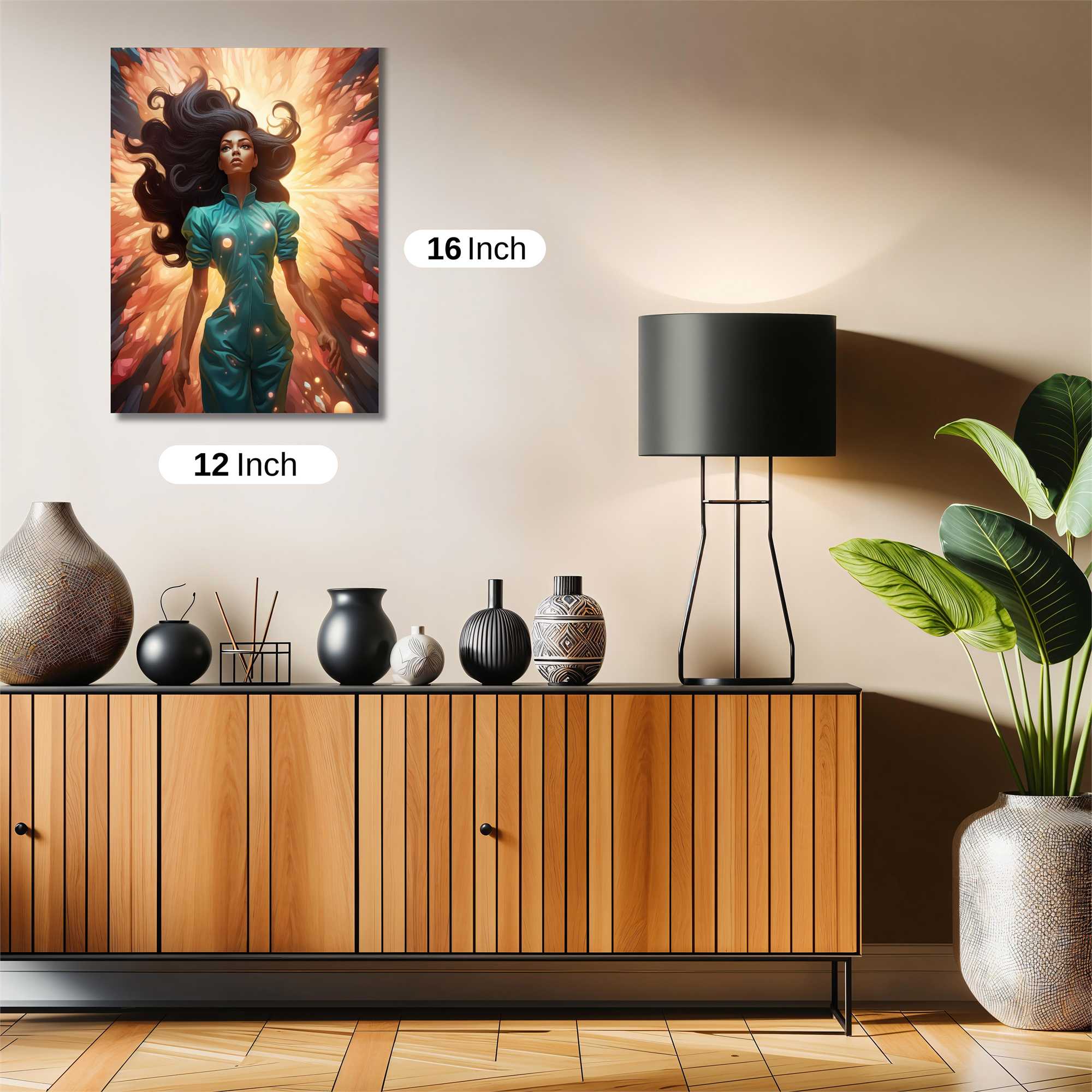 Phoenix Rising Safe Wall Magnetic / M