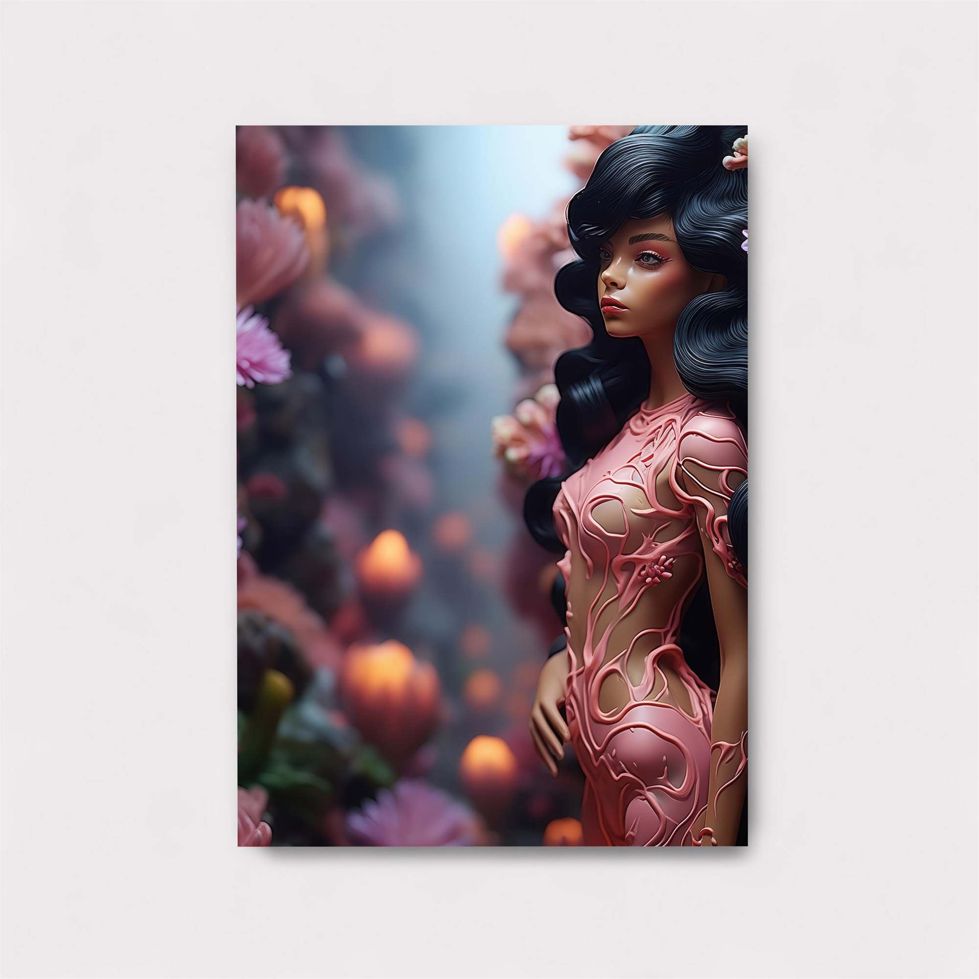 Floral Enchantment Safe Wall Magnetic / M