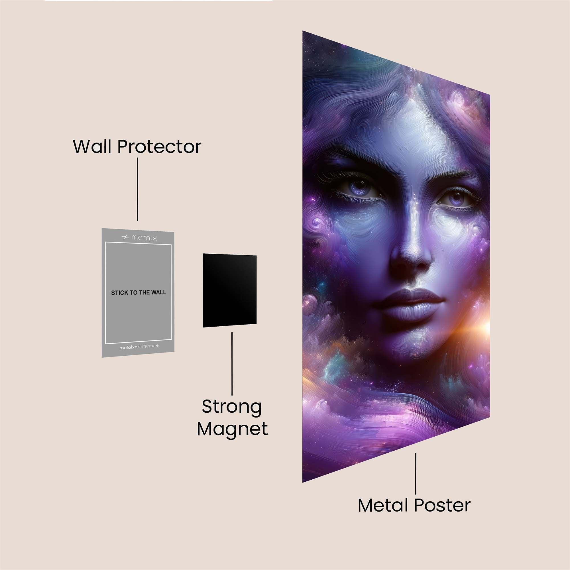 Galactic Serenity Safe Wall Magnetic / M