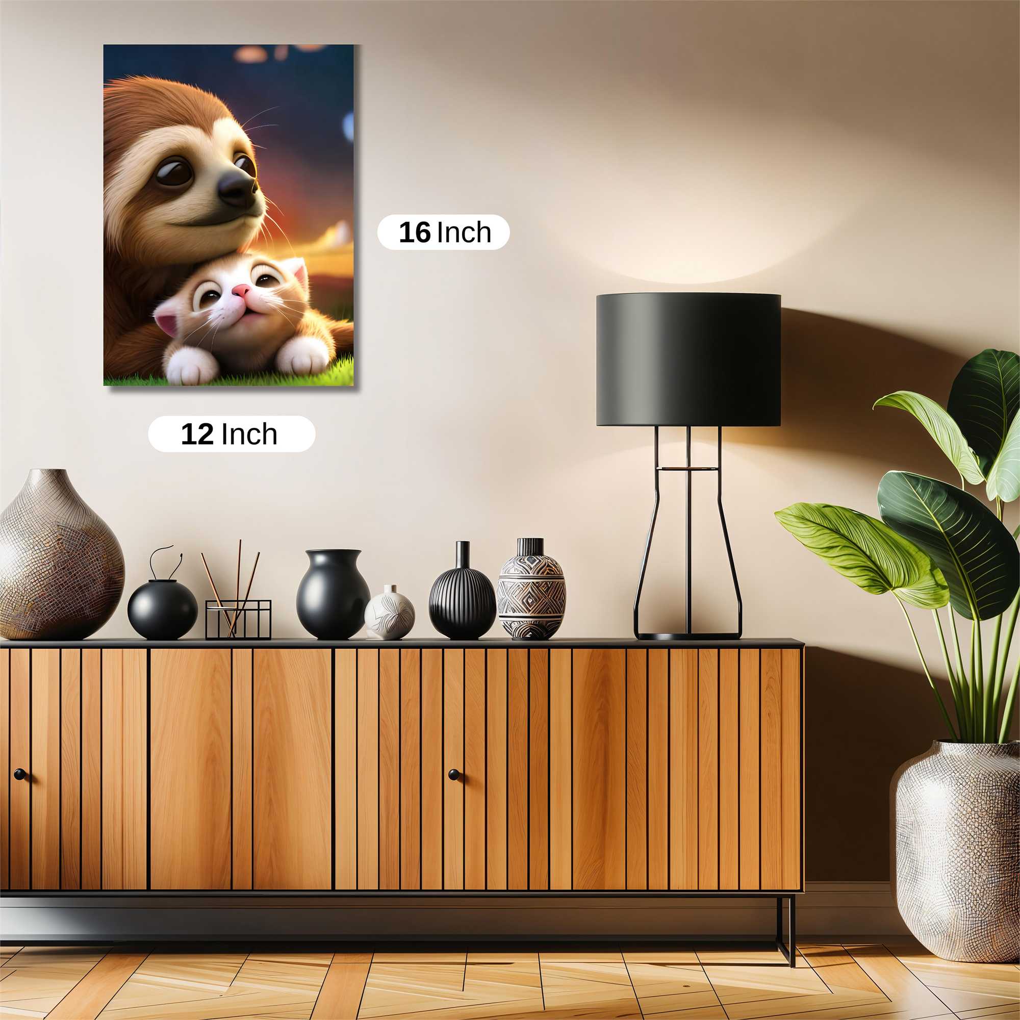Slothful Serenity Safe Wall Magnetic / M