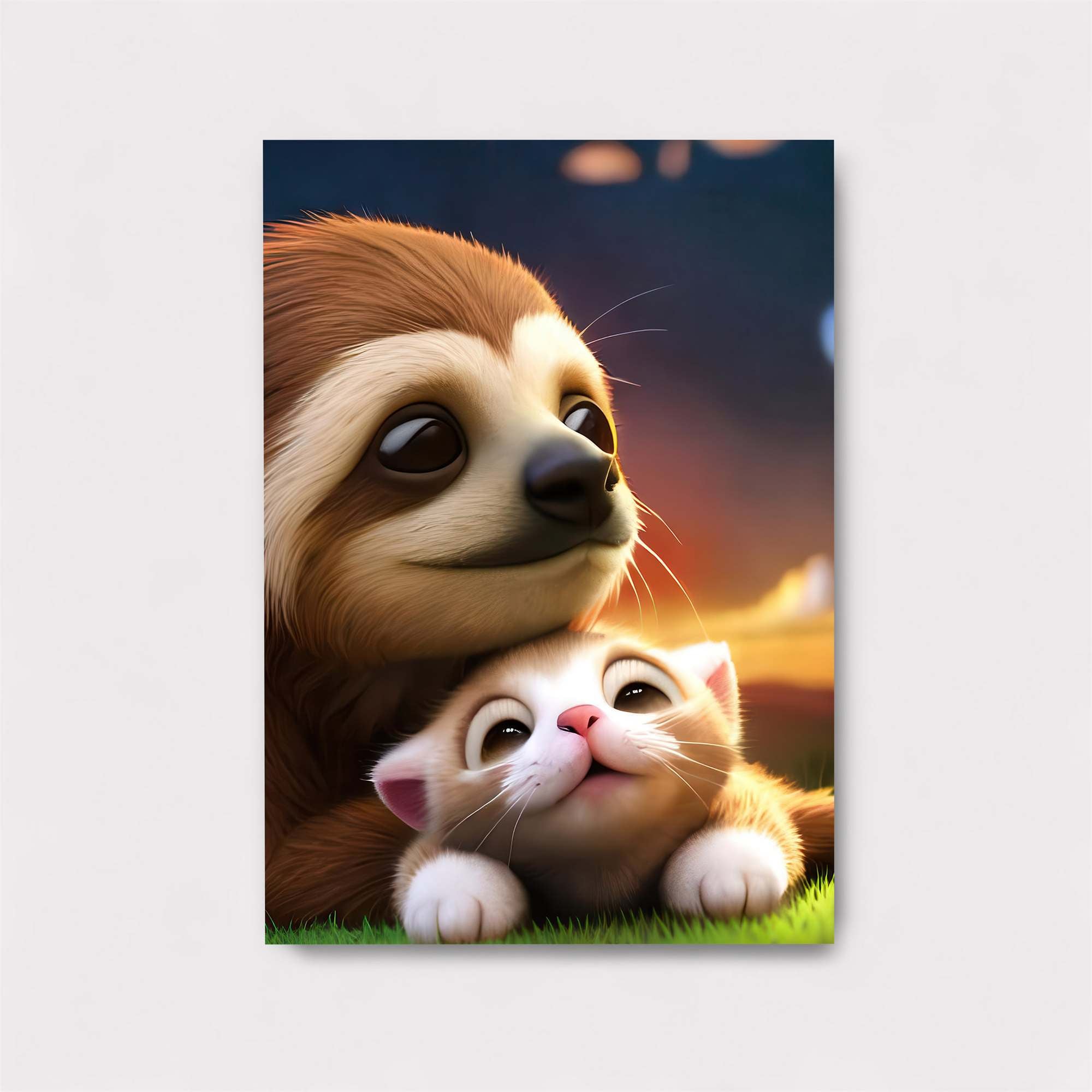Slothful Serenity Safe Wall Magnetic / M