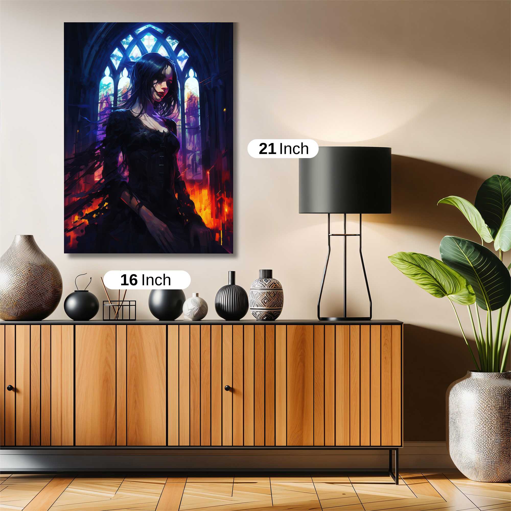 Gothic Elegance Safe Wall Magnetic / M