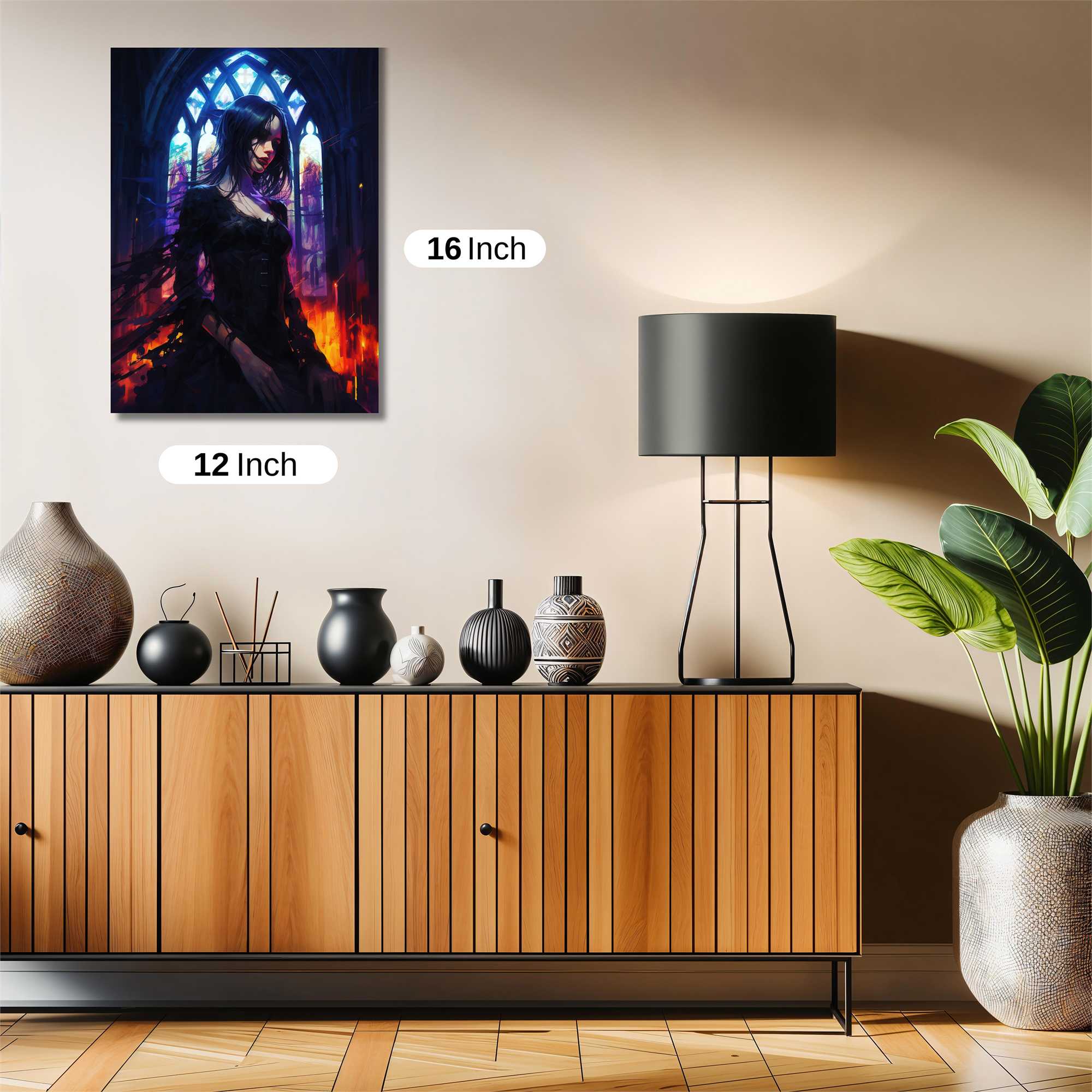 Gothic Elegance Safe Wall Magnetic / M