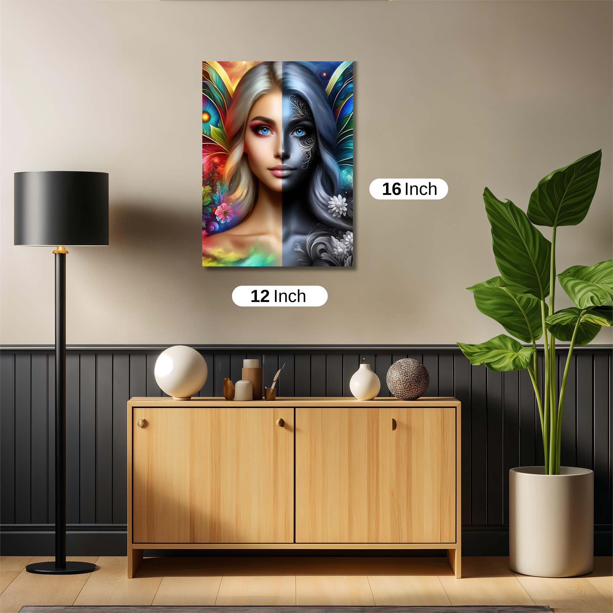 Butterfly Duality Safe Wall Magnetic / M