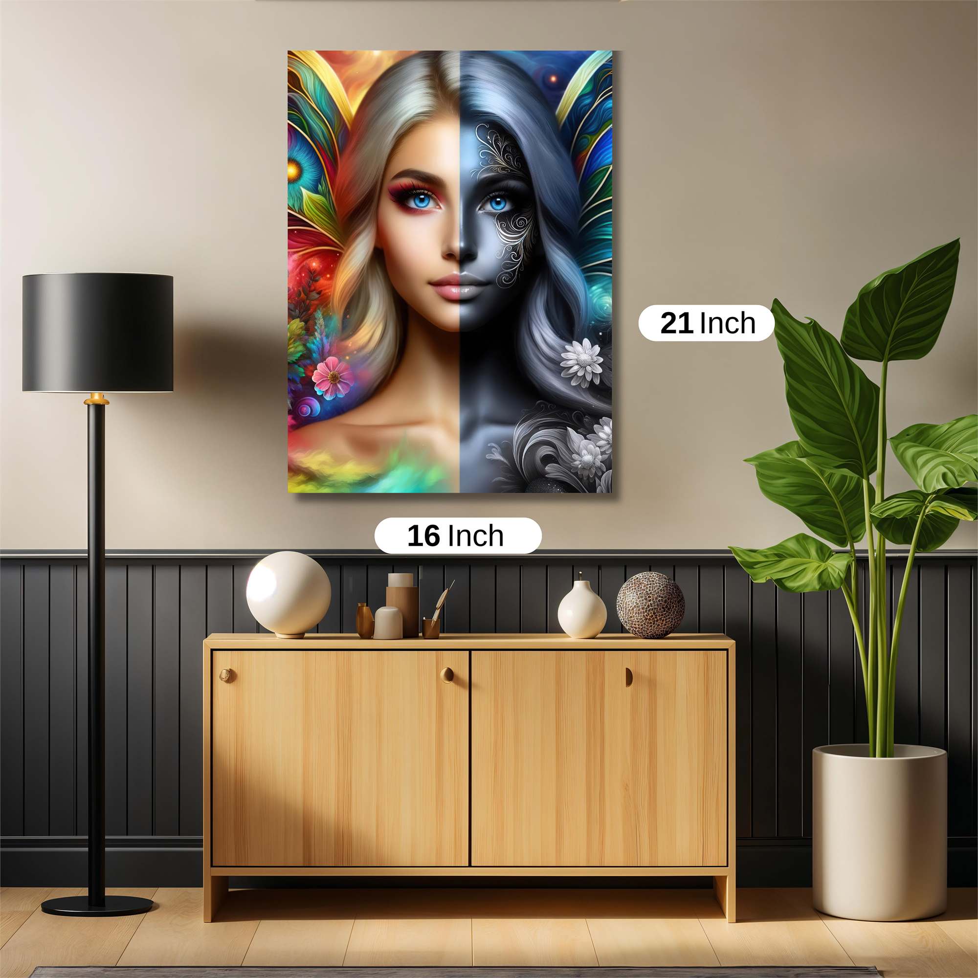 Butterfly Duality Safe Wall Magnetic / M