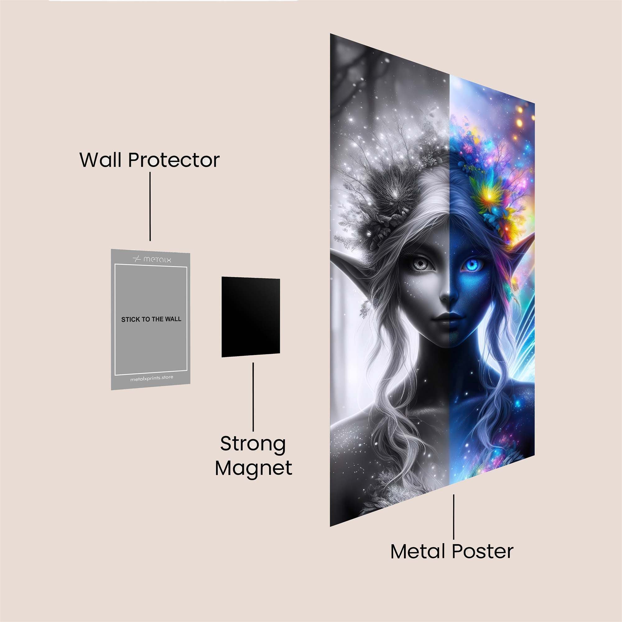 Elf Enchantment Safe Wall Magnetic / M