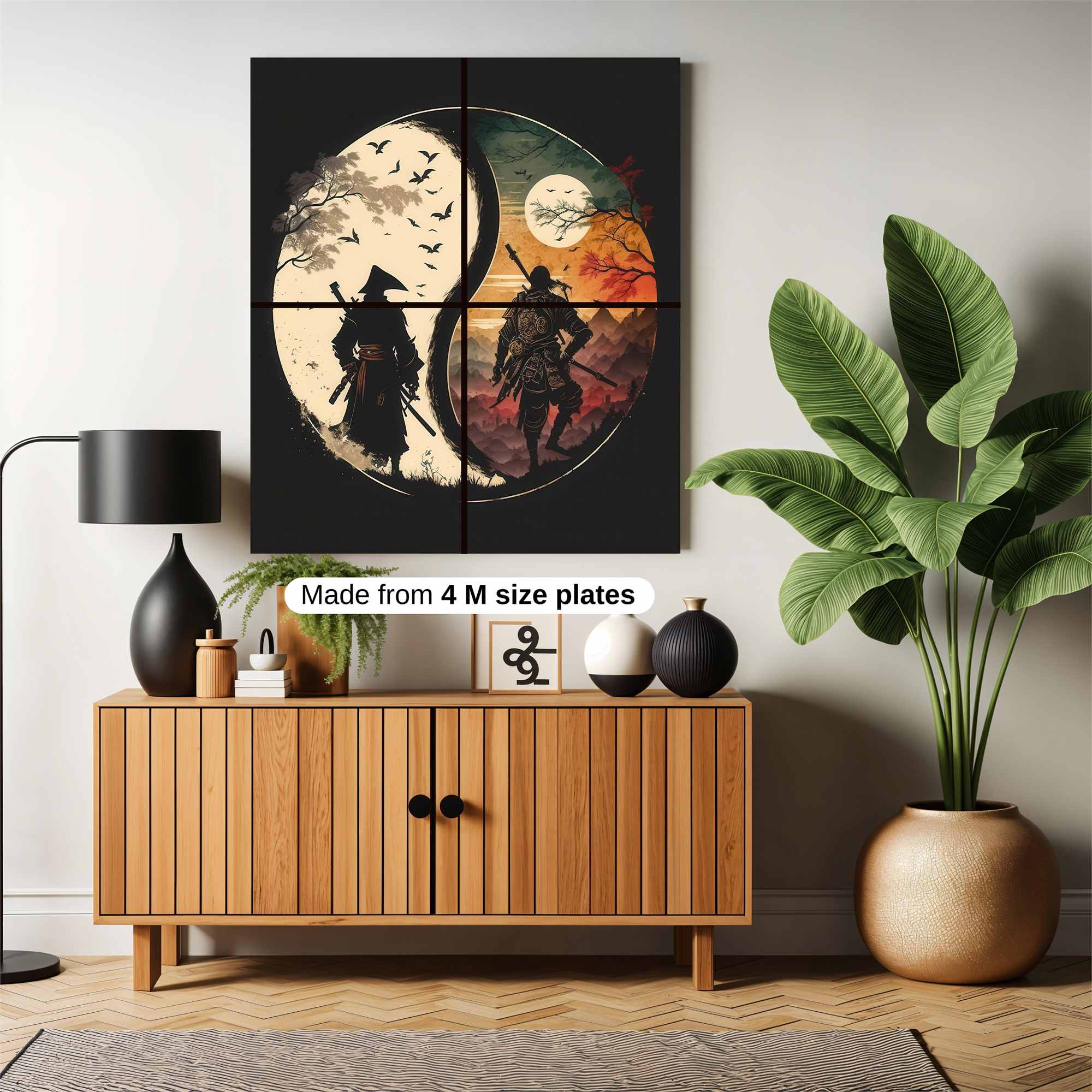 Samurai Serenity Safe Wall Magnetic / M