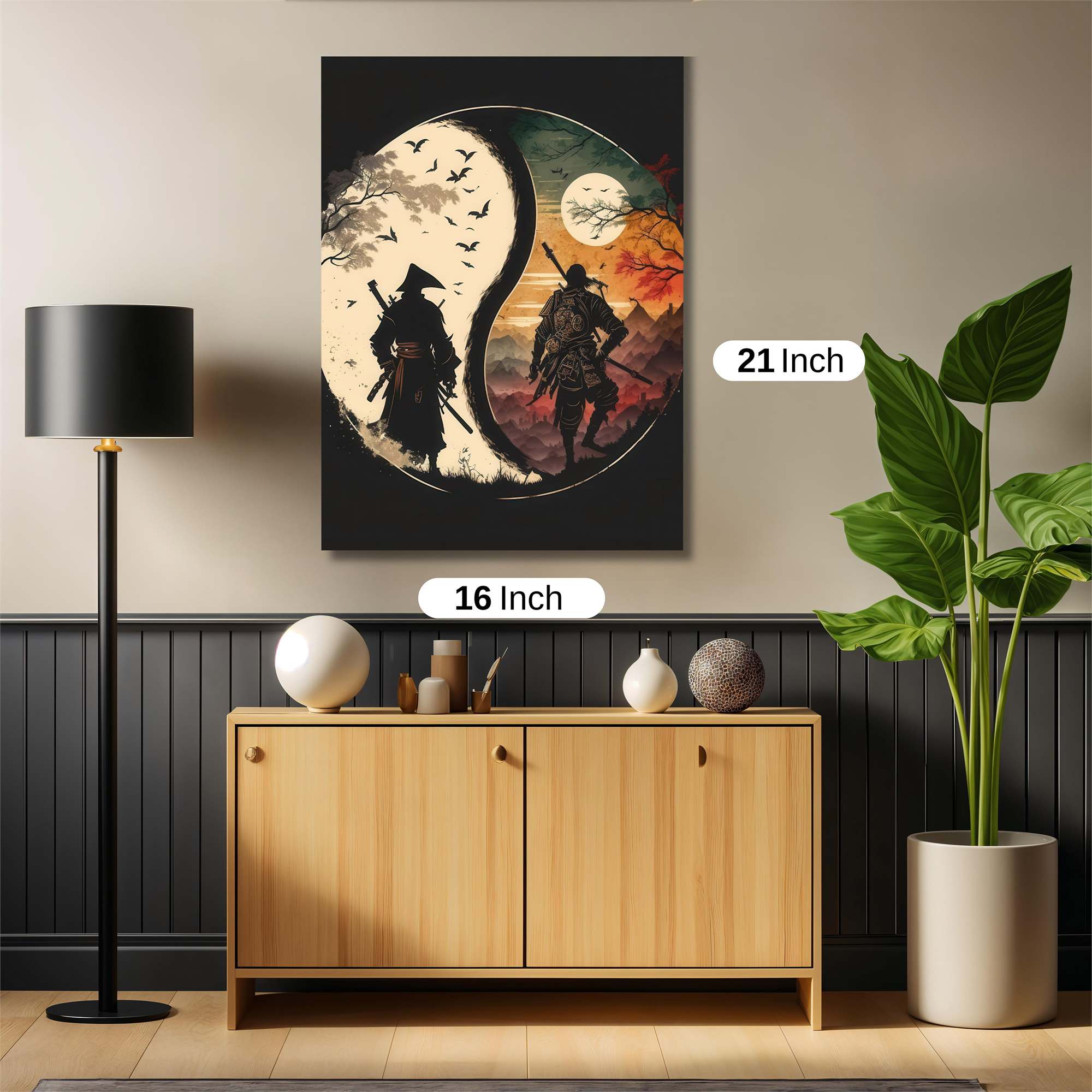 Samurai Serenity Safe Wall Magnetic / M