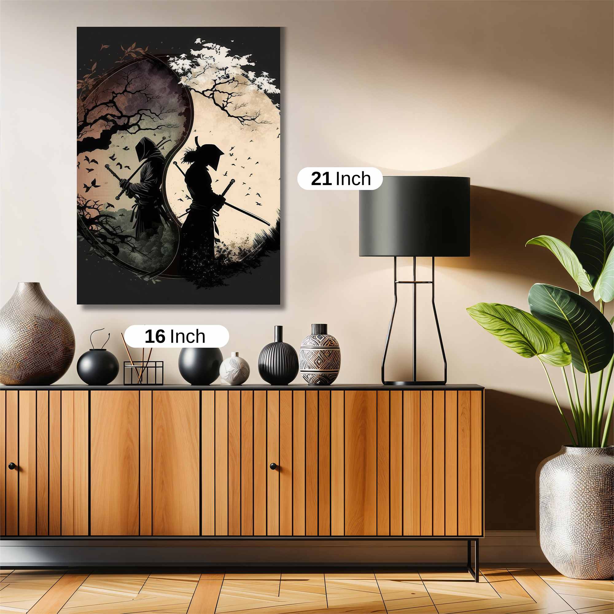 Samurai Serenity Safe Wall Magnetic / M