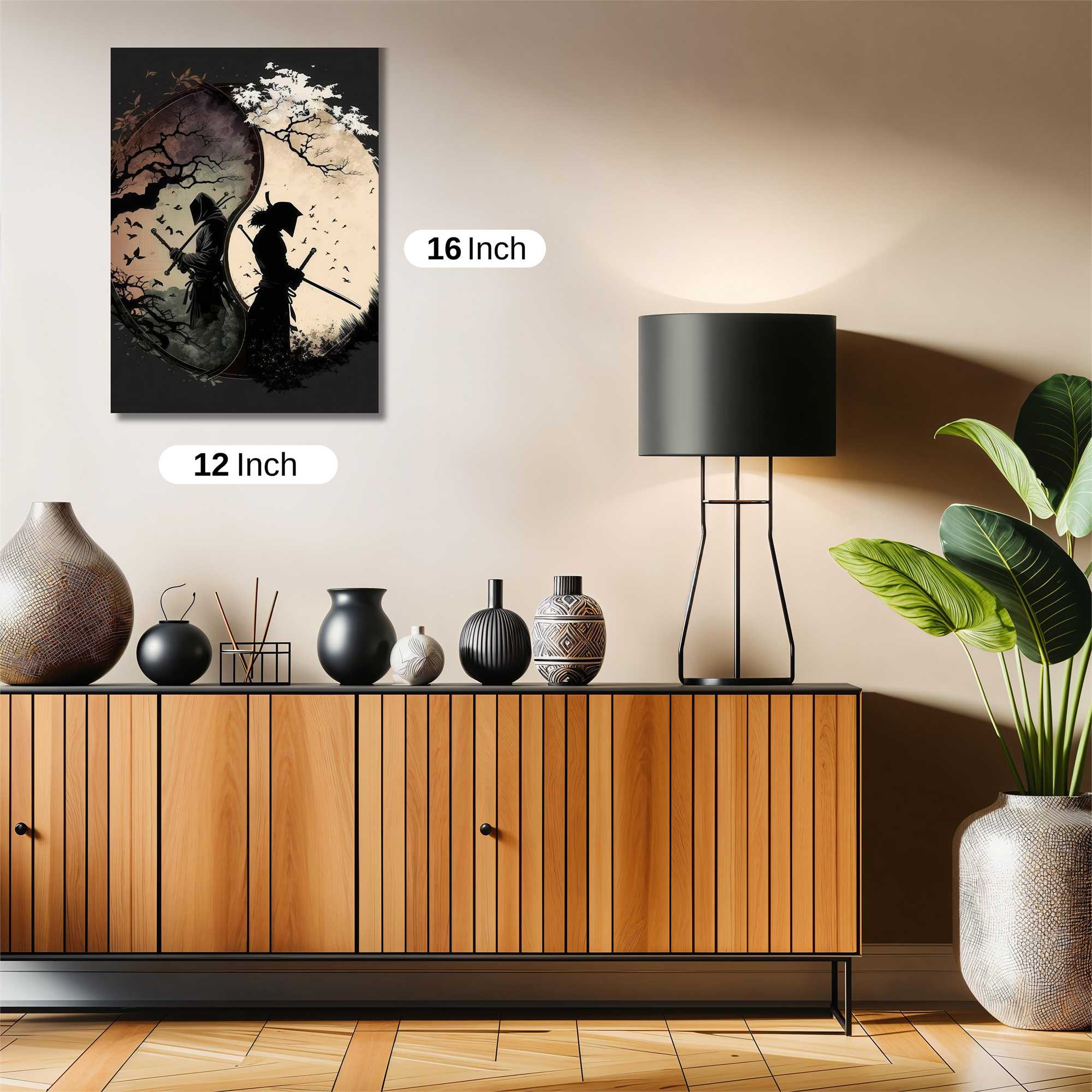 Samurai Serenity Safe Wall Magnetic / M