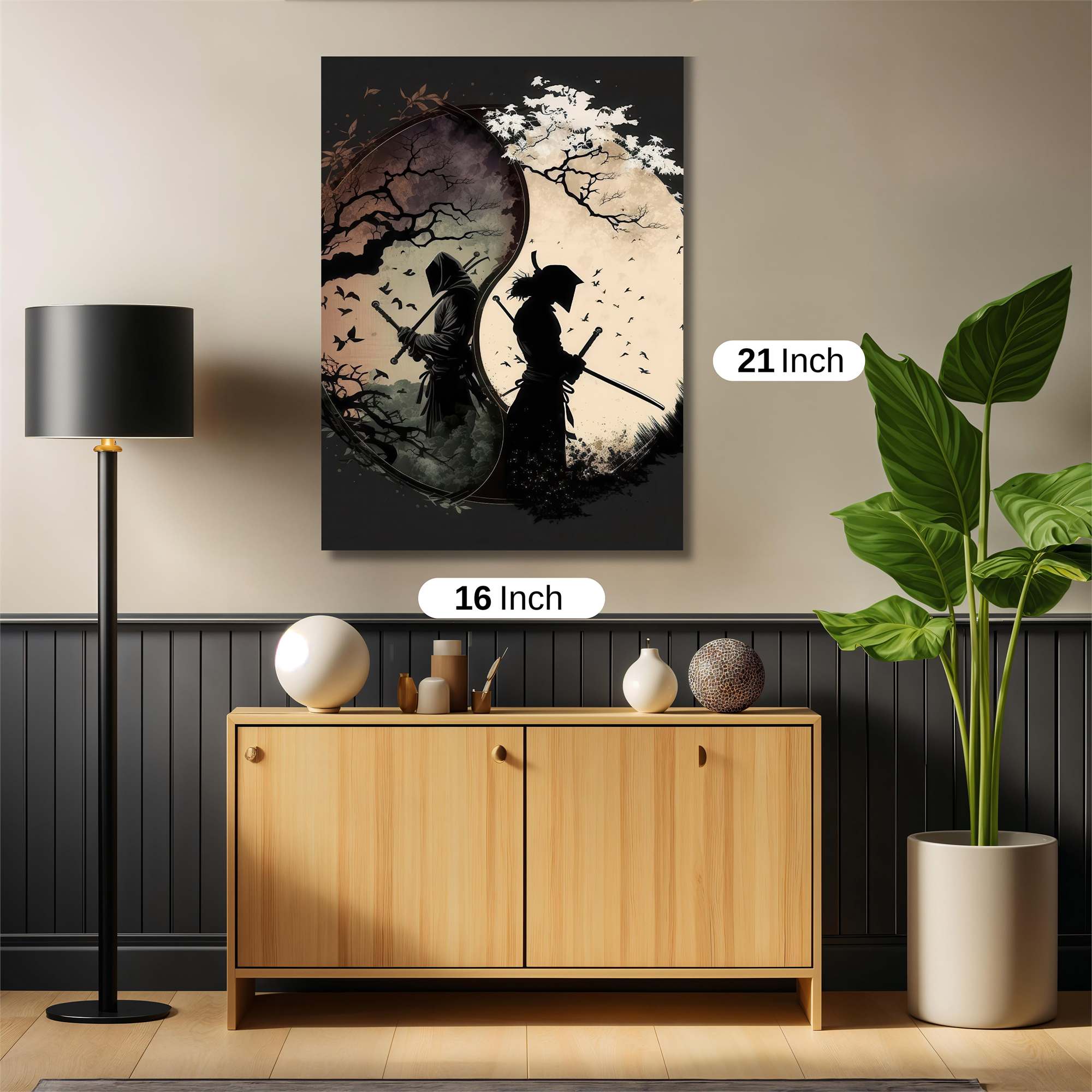 Samurai Serenity Safe Wall Magnetic / M