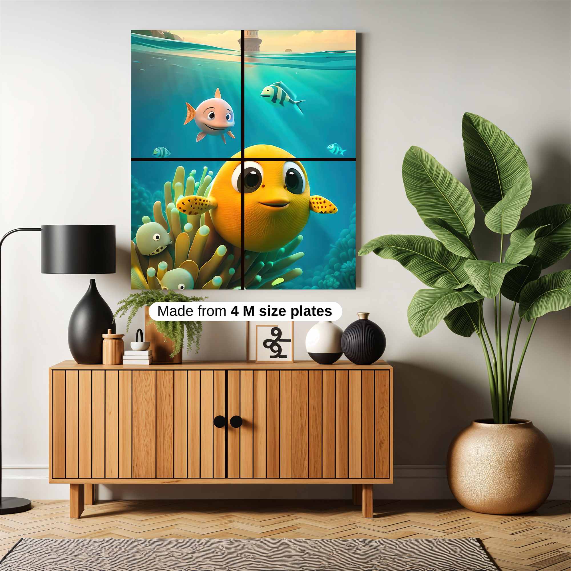 Bubbly Delight Safe Wall Magnetic / M