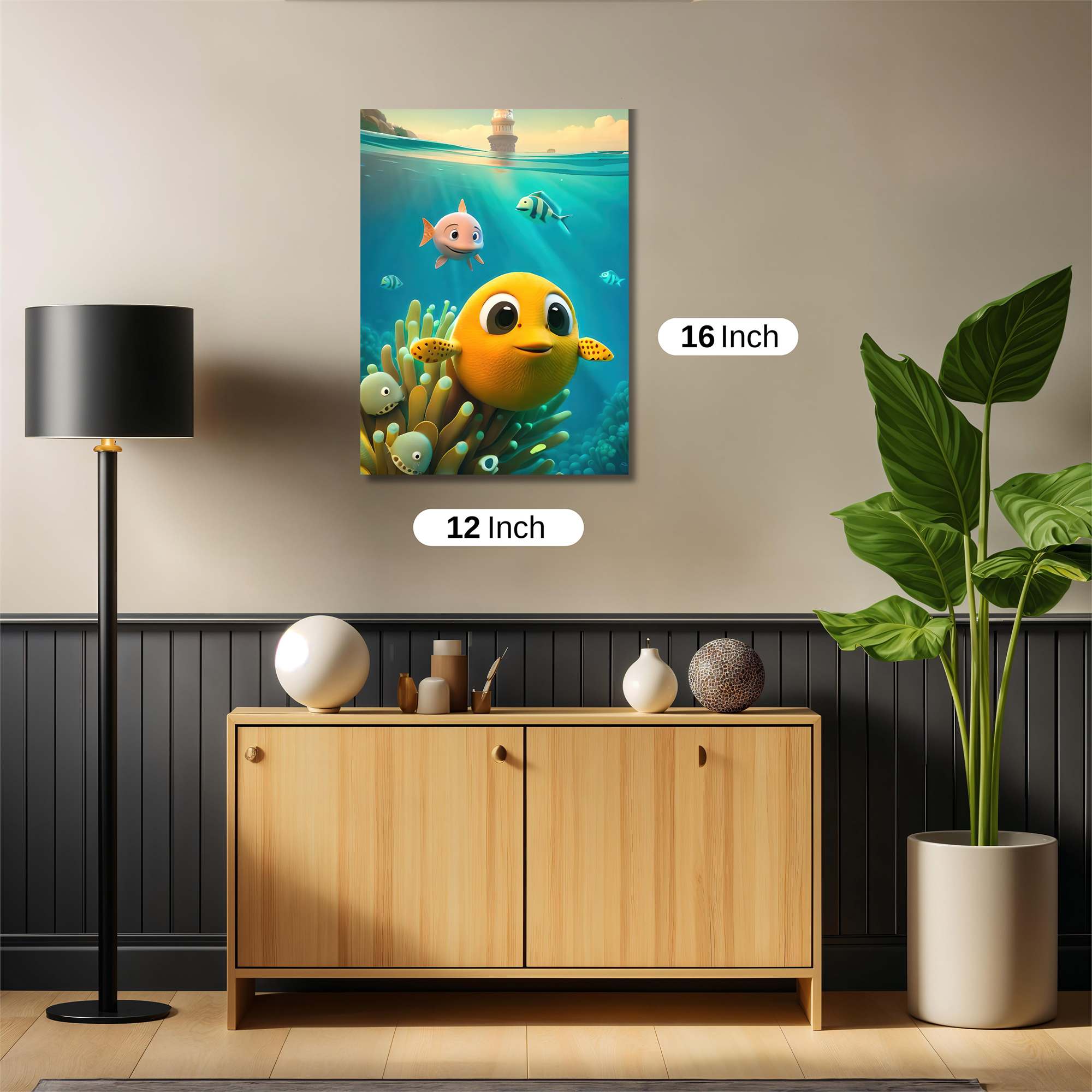 Bubbly Delight Safe Wall Magnetic / M