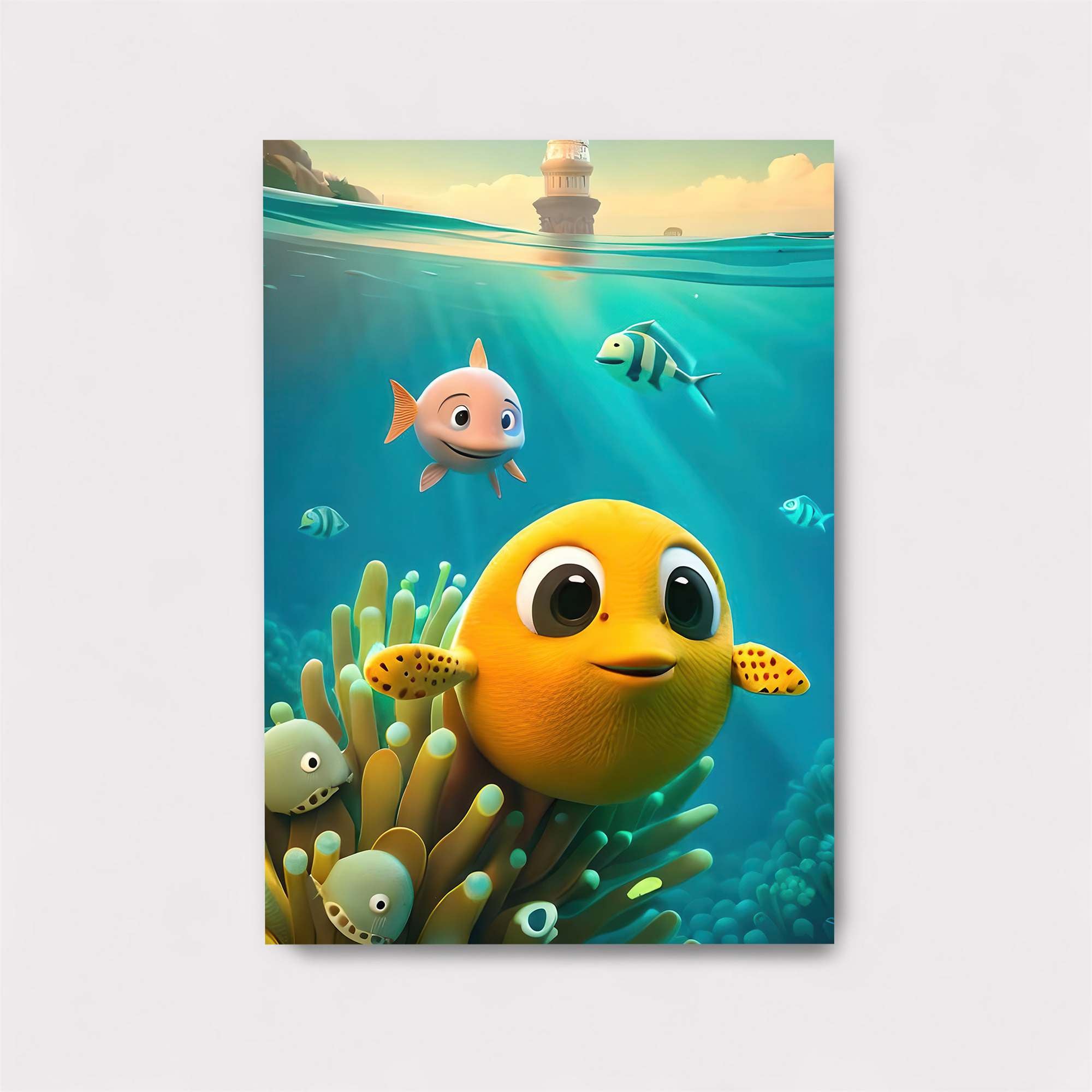 Bubbly Delight Safe Wall Magnetic / M