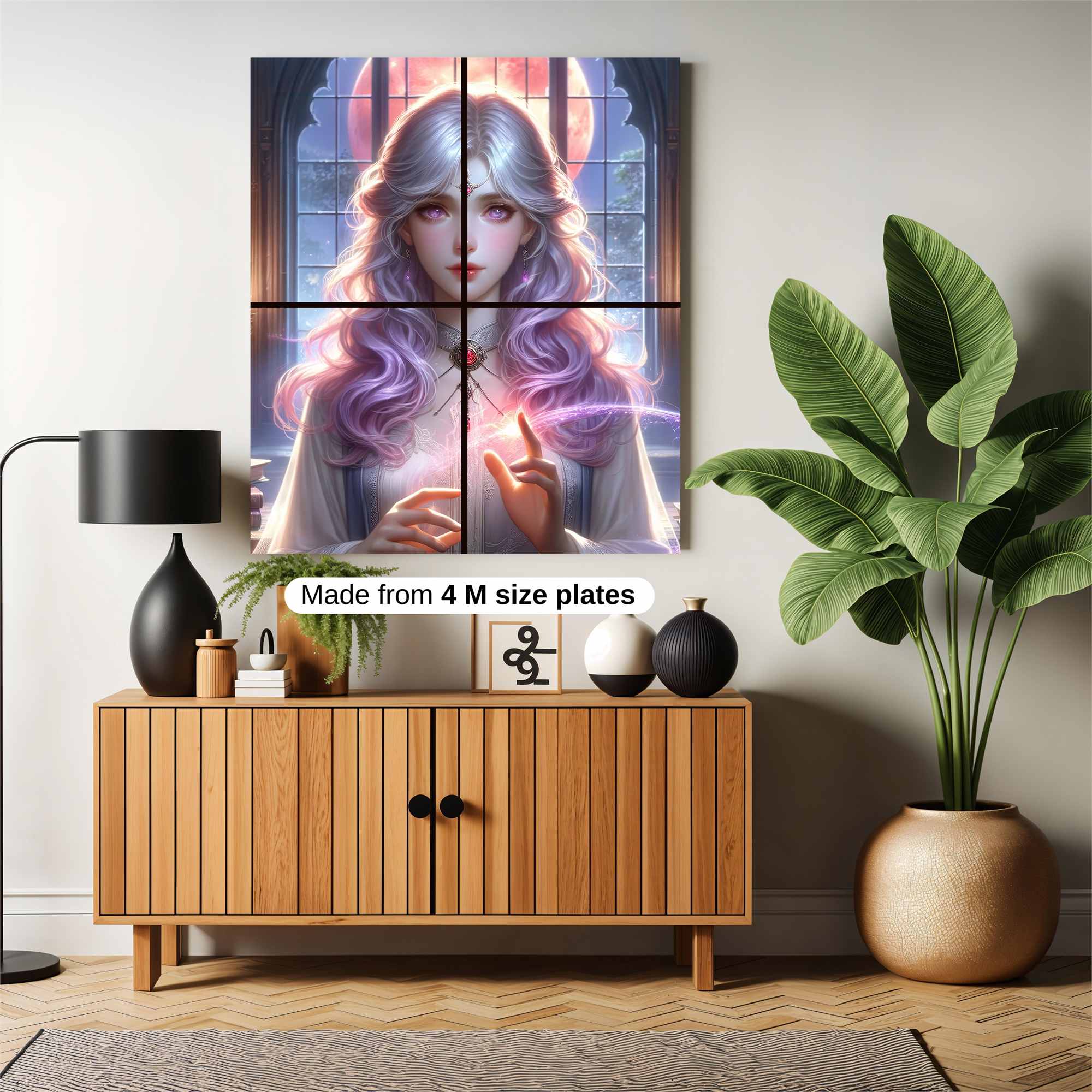 Moonlit Enchantress Safe Wall Magnetic / M