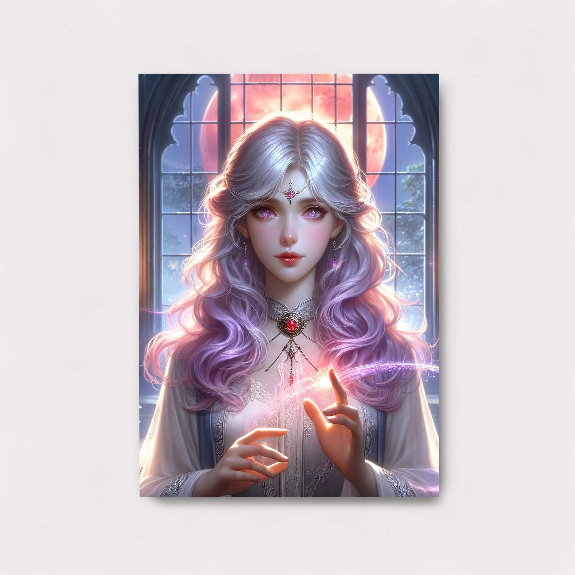 Moonlit Enchantress Safe Wall Magnetic / M