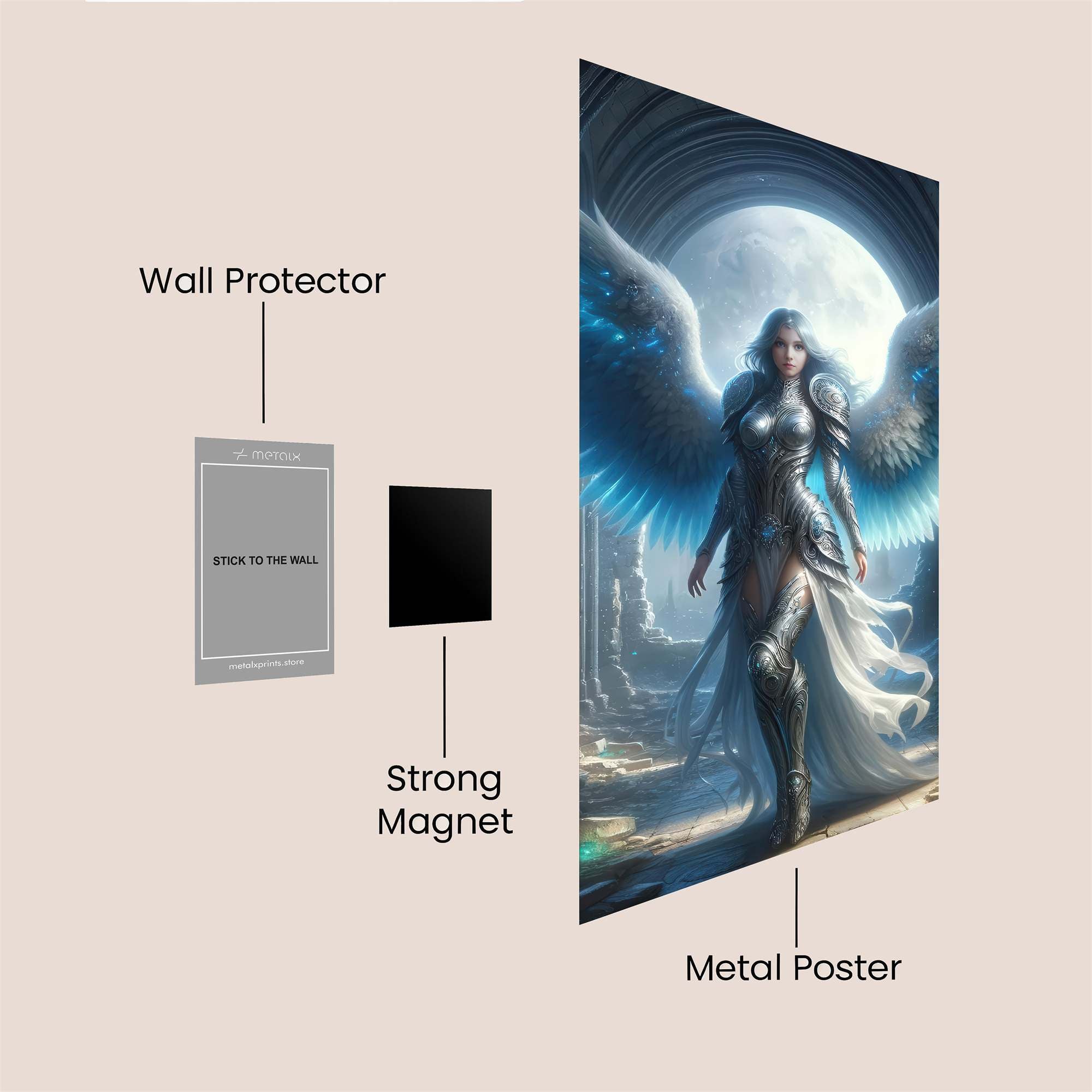 Lunar Guardian Safe Wall Magnetic / M
