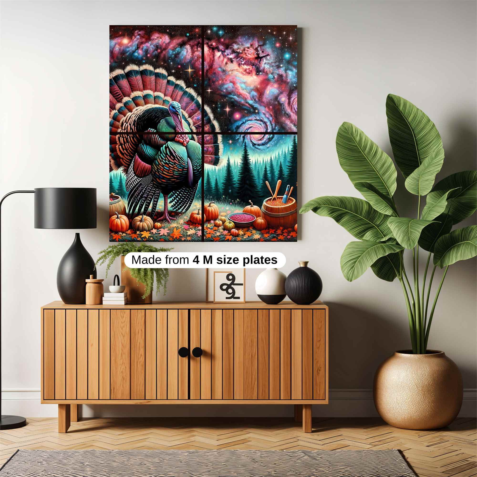 Cosmic Turkey Safe Wall Magnetic / M