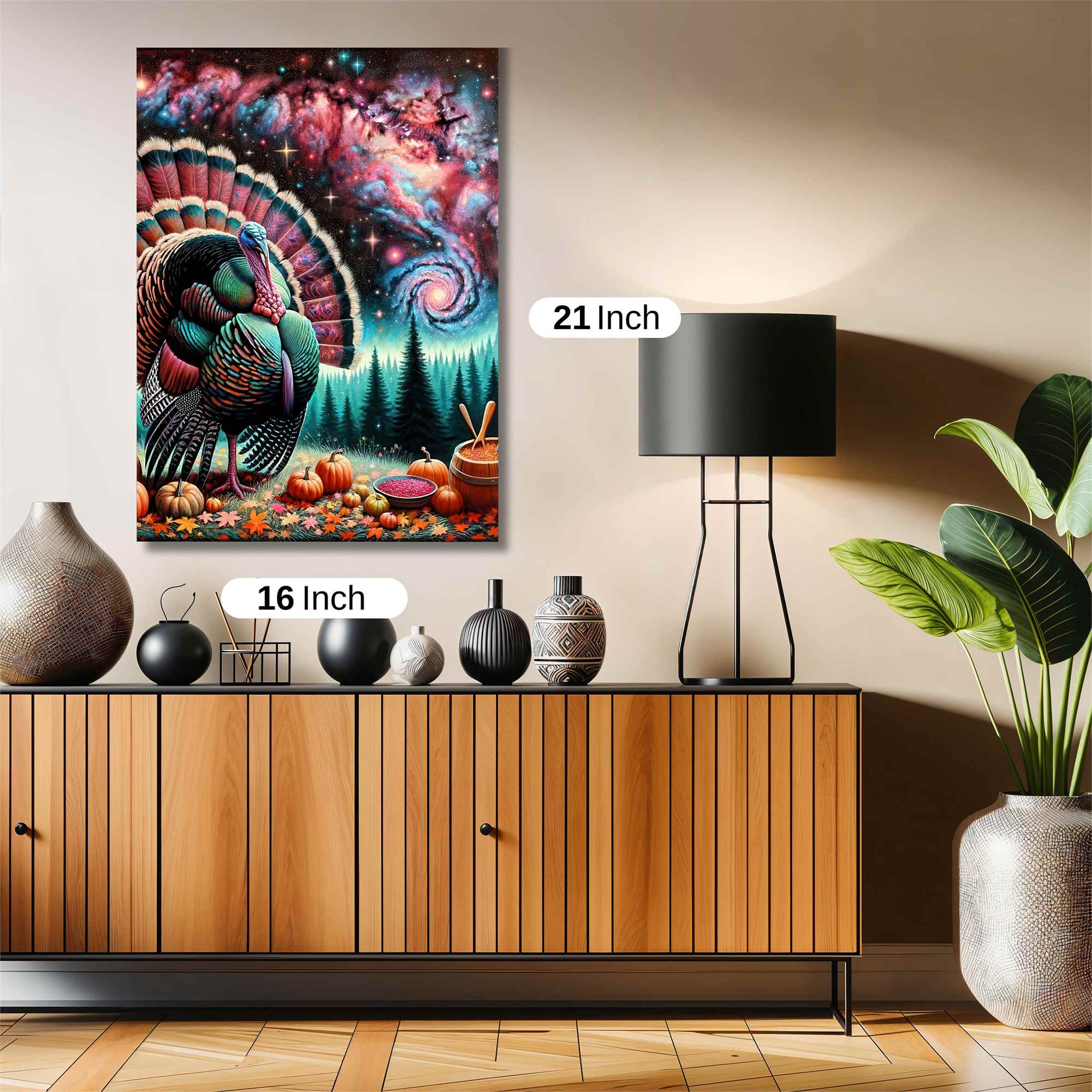 Cosmic Turkey Safe Wall Magnetic / M