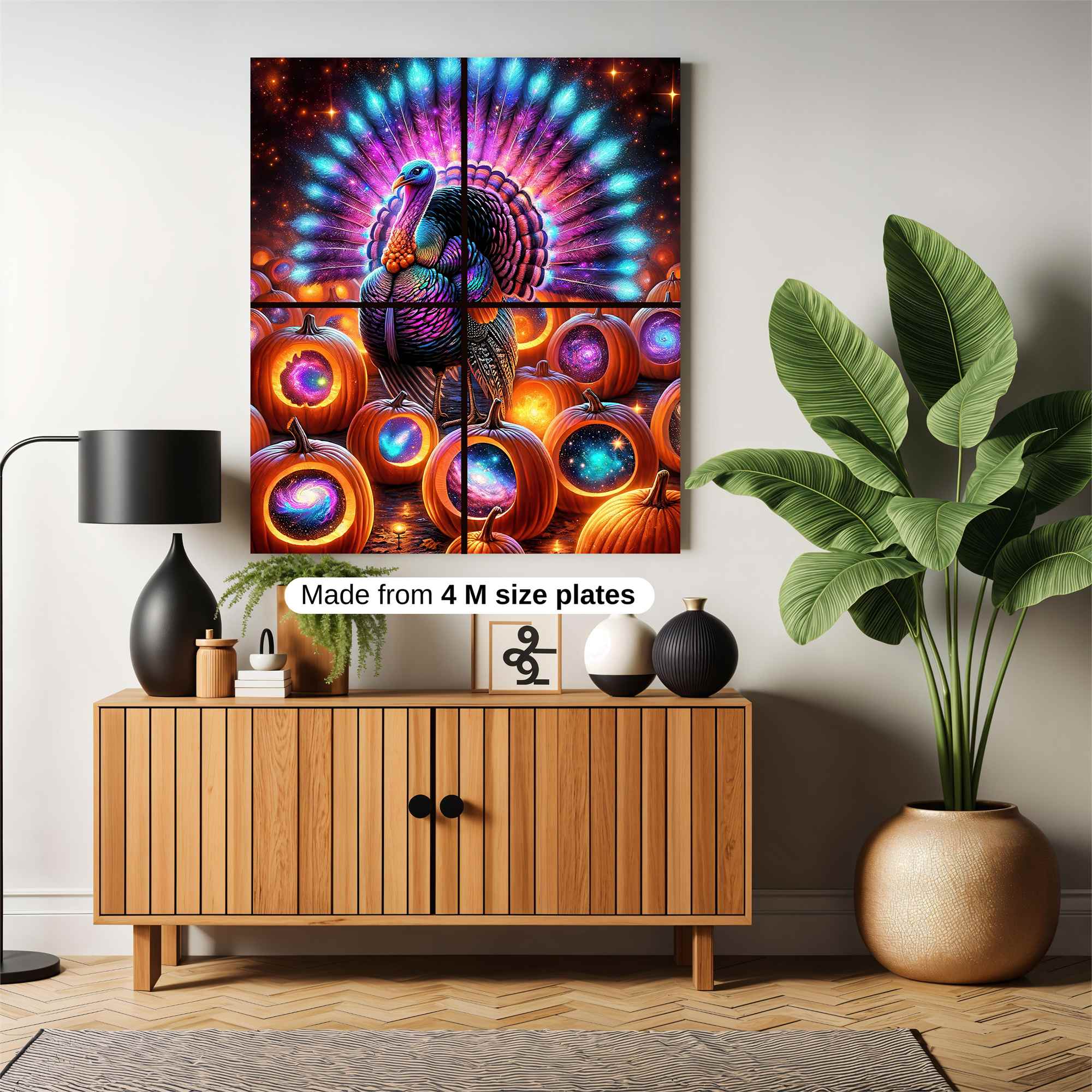 Peacock Cosmic Safe Wall Magnetic / M