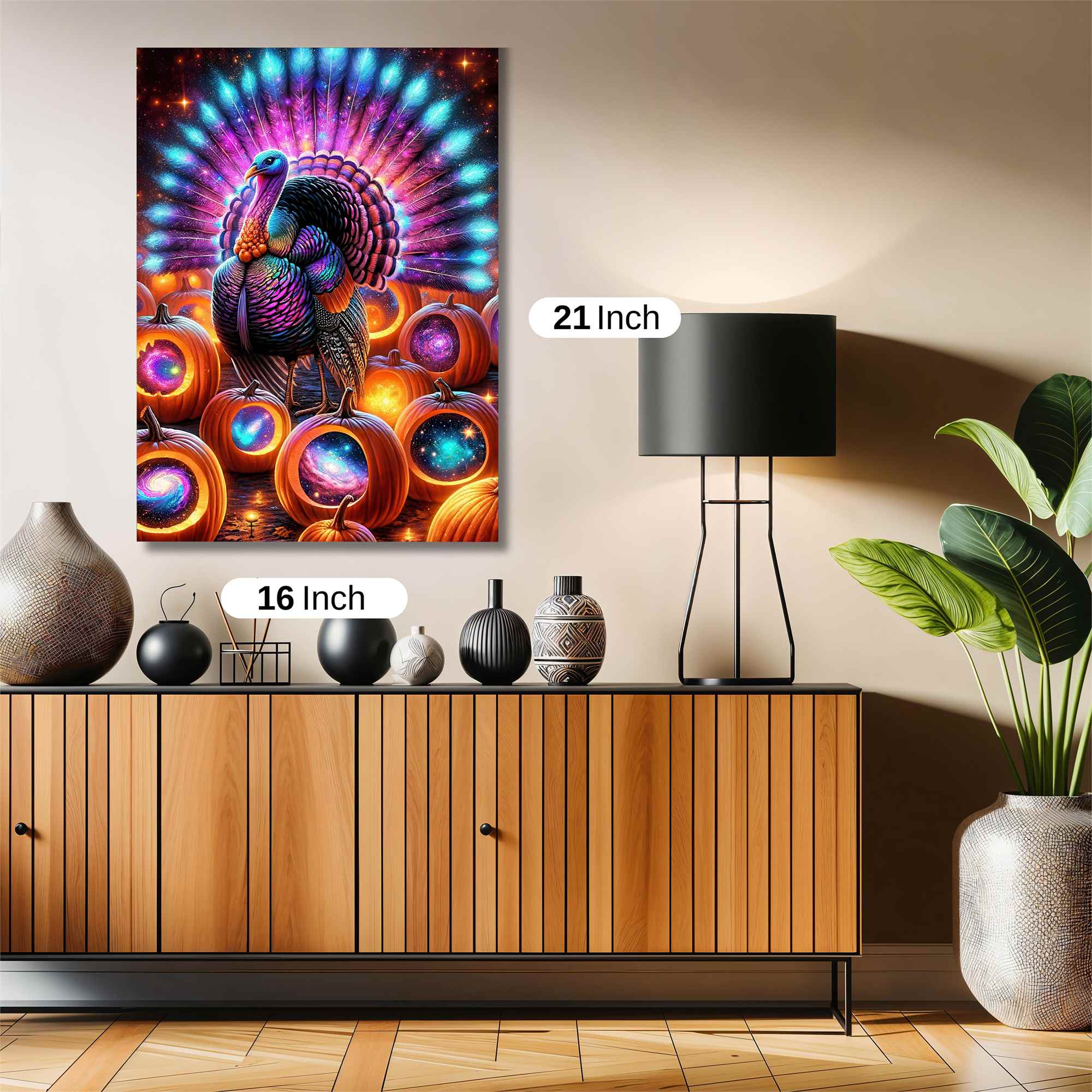 Peacock Cosmic Safe Wall Magnetic / M