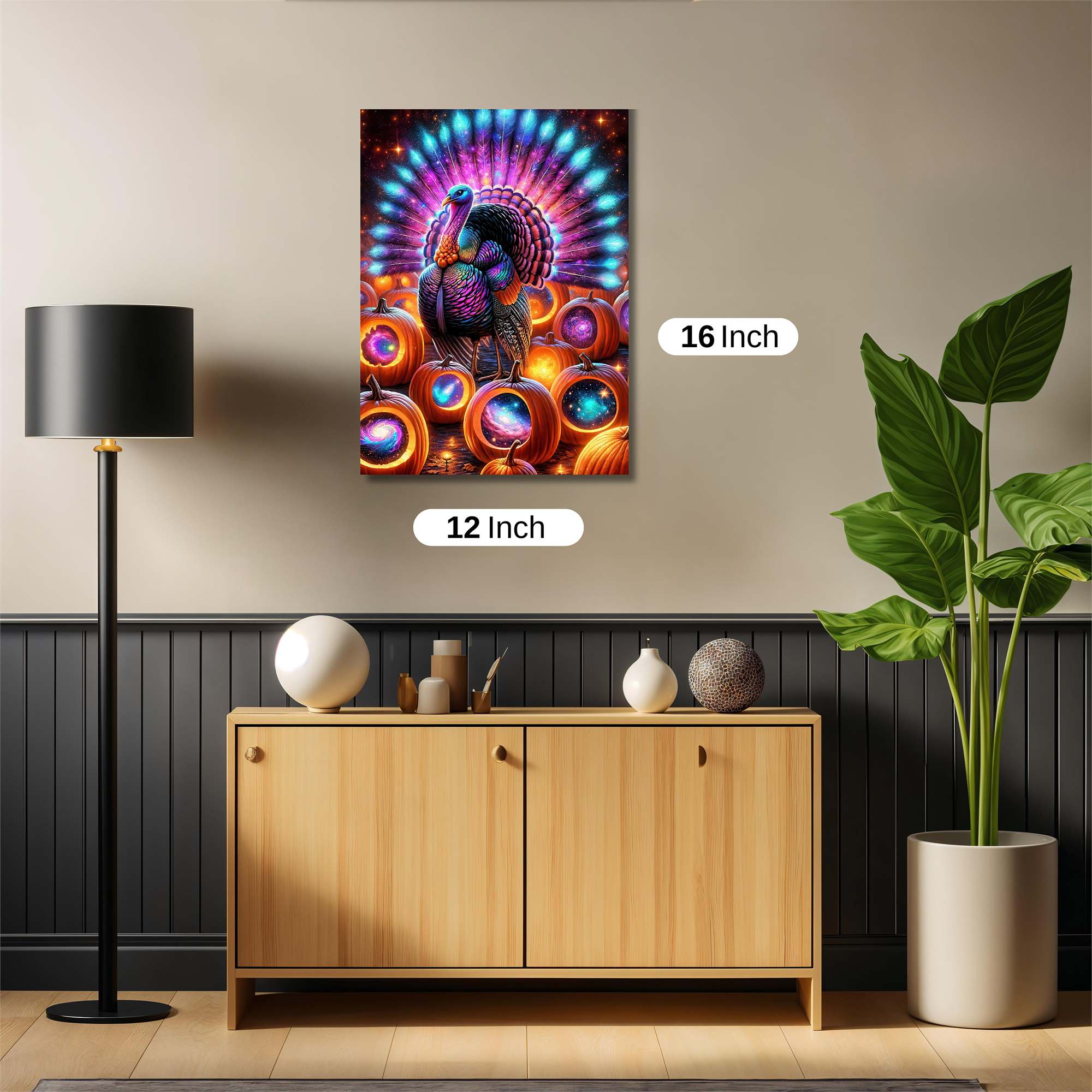 Peacock Cosmic Safe Wall Magnetic / M