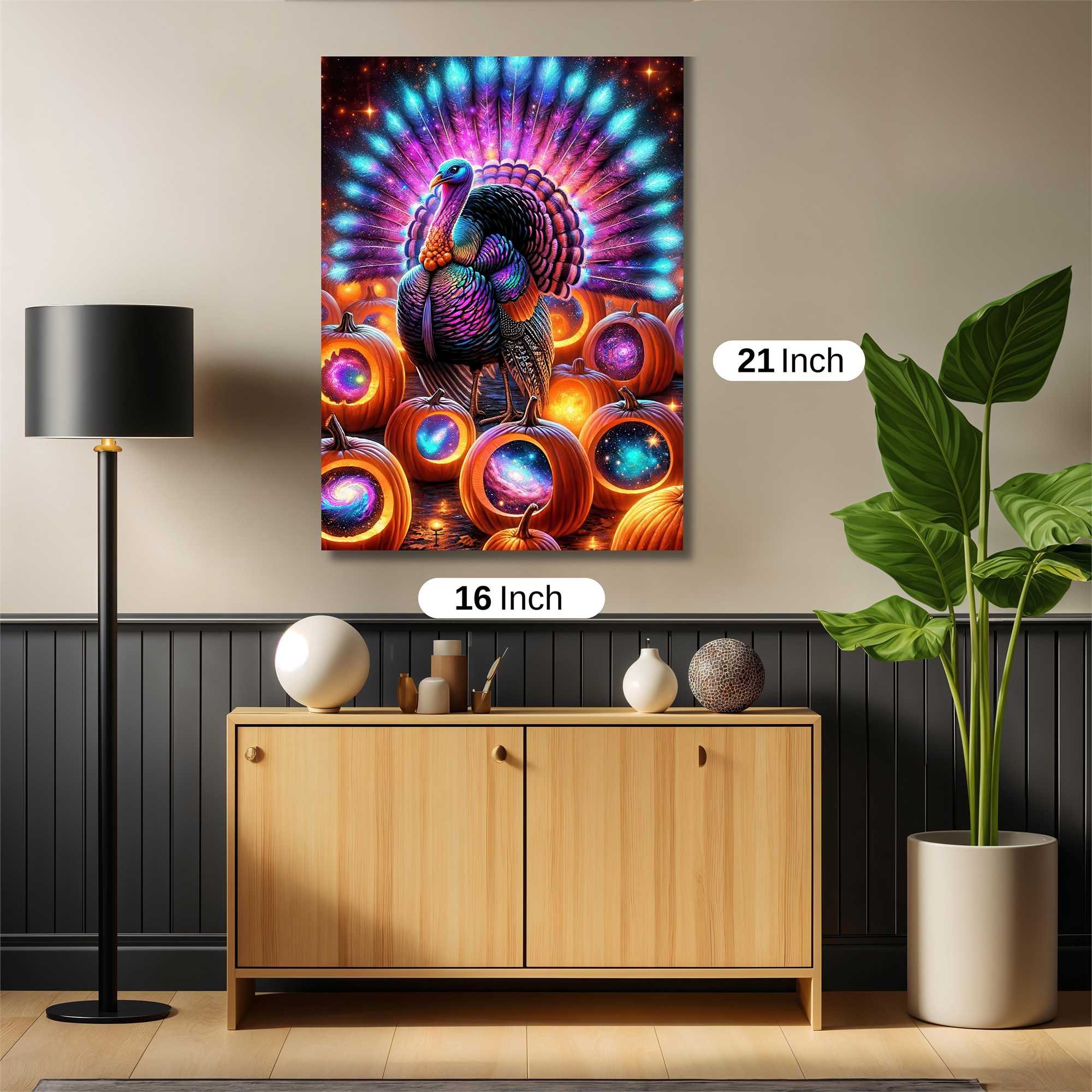 Peacock Cosmic Safe Wall Magnetic / M