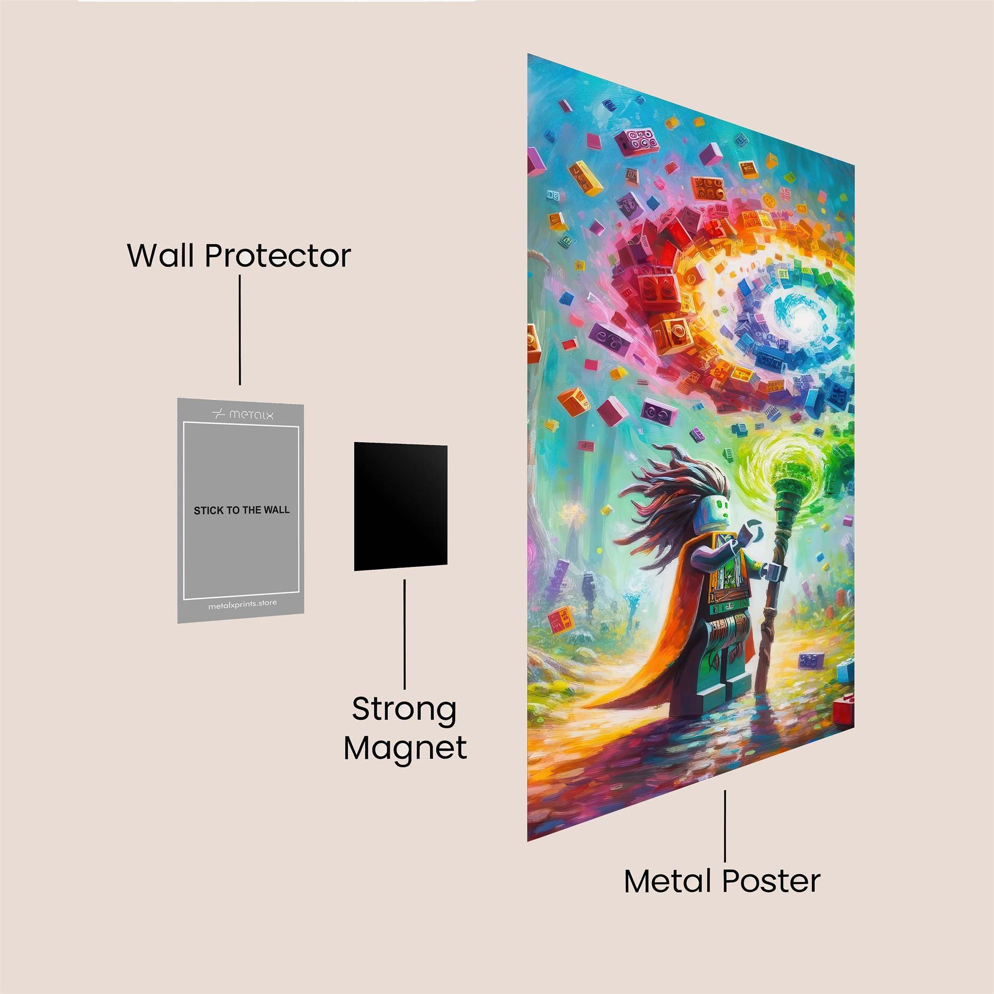 Moonbeam Serenity Safe Wall Magnetic / M
