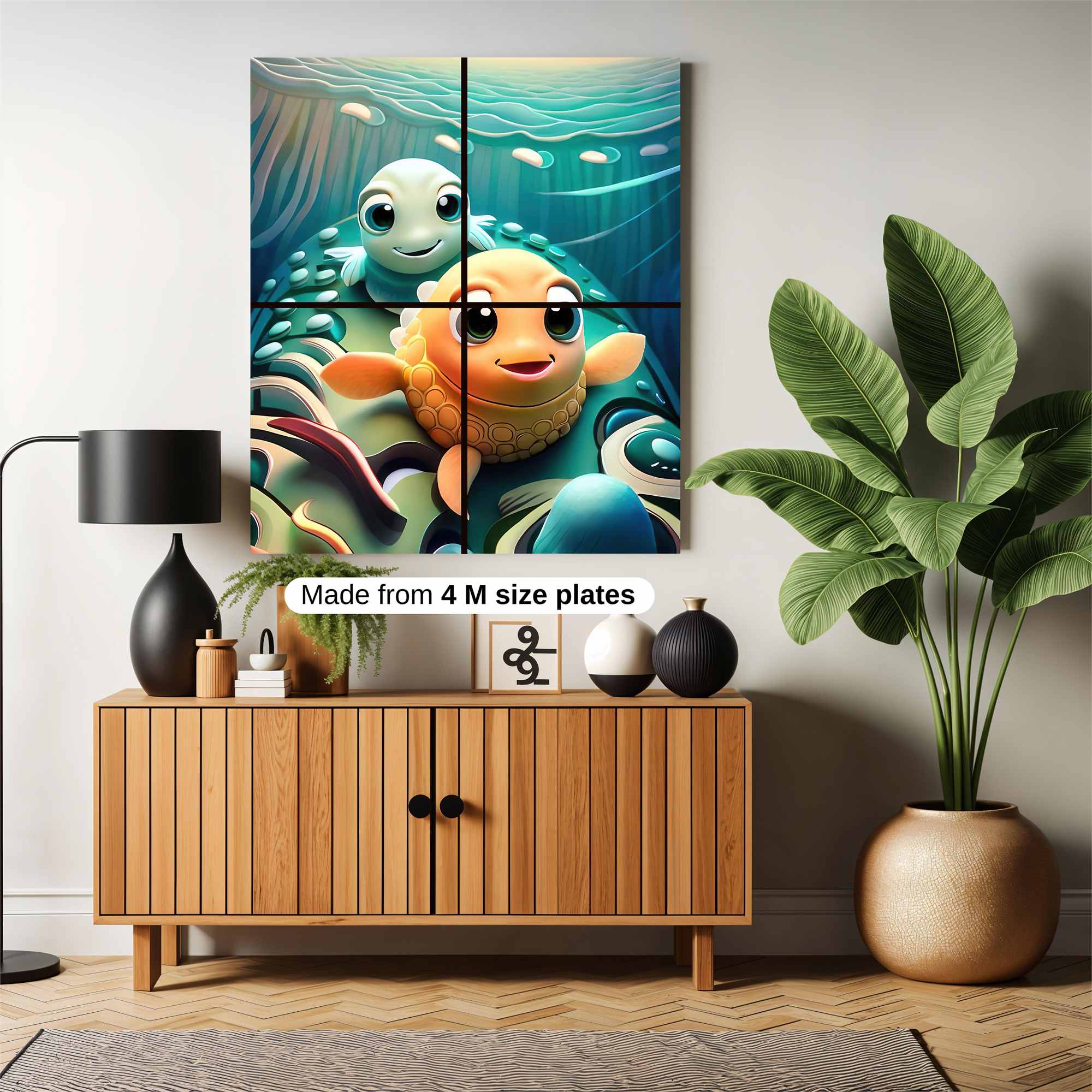 Seafriends Joyful Safe Wall Magnetic / M