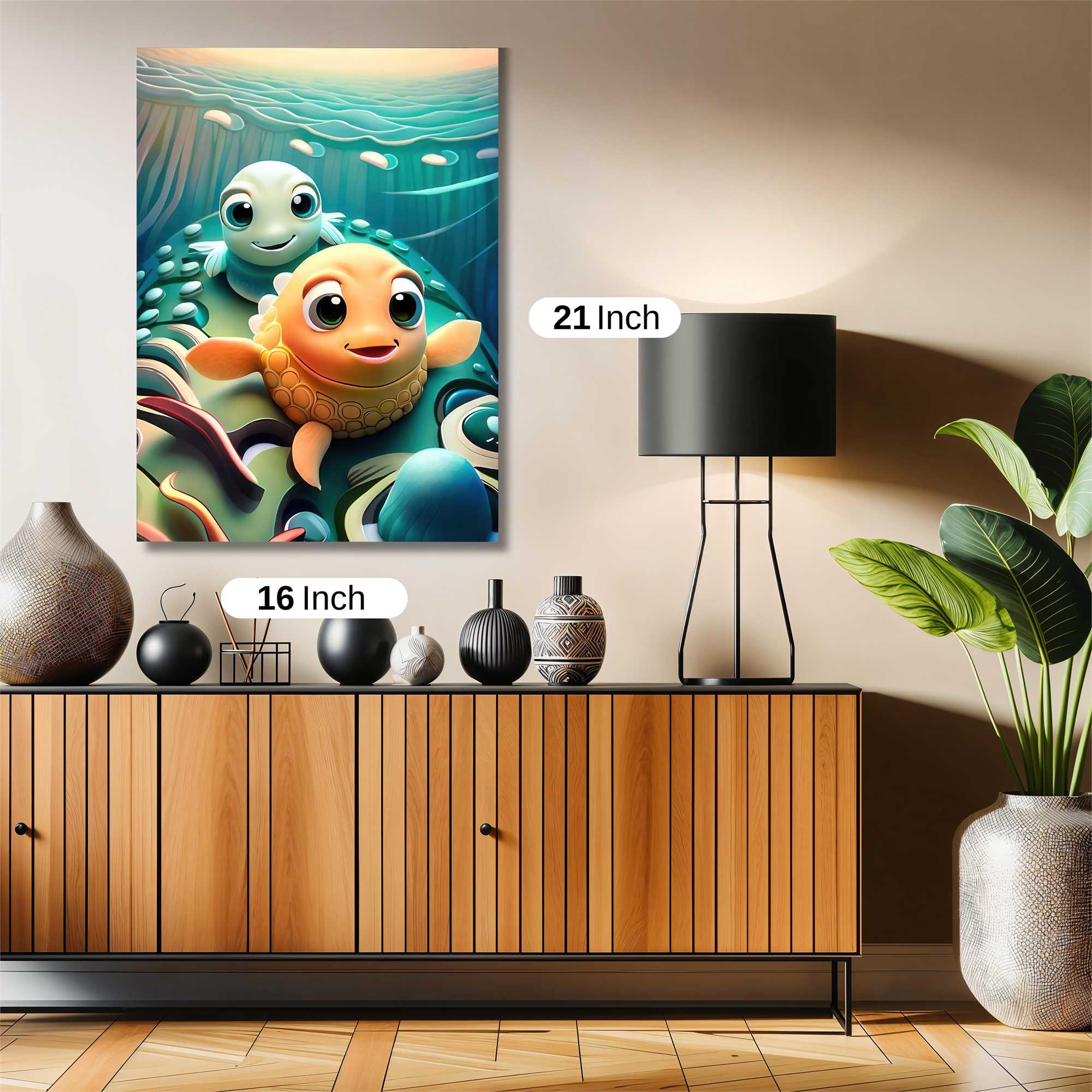 Seafriends Joyful Safe Wall Magnetic / M