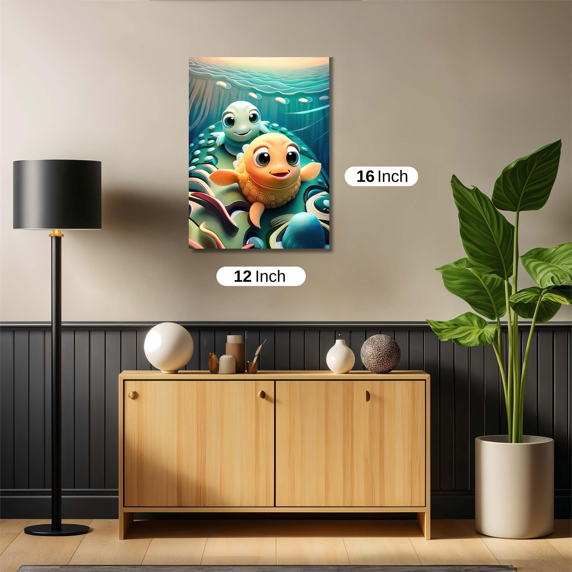 Seafriends Joyful Safe Wall Magnetic / M