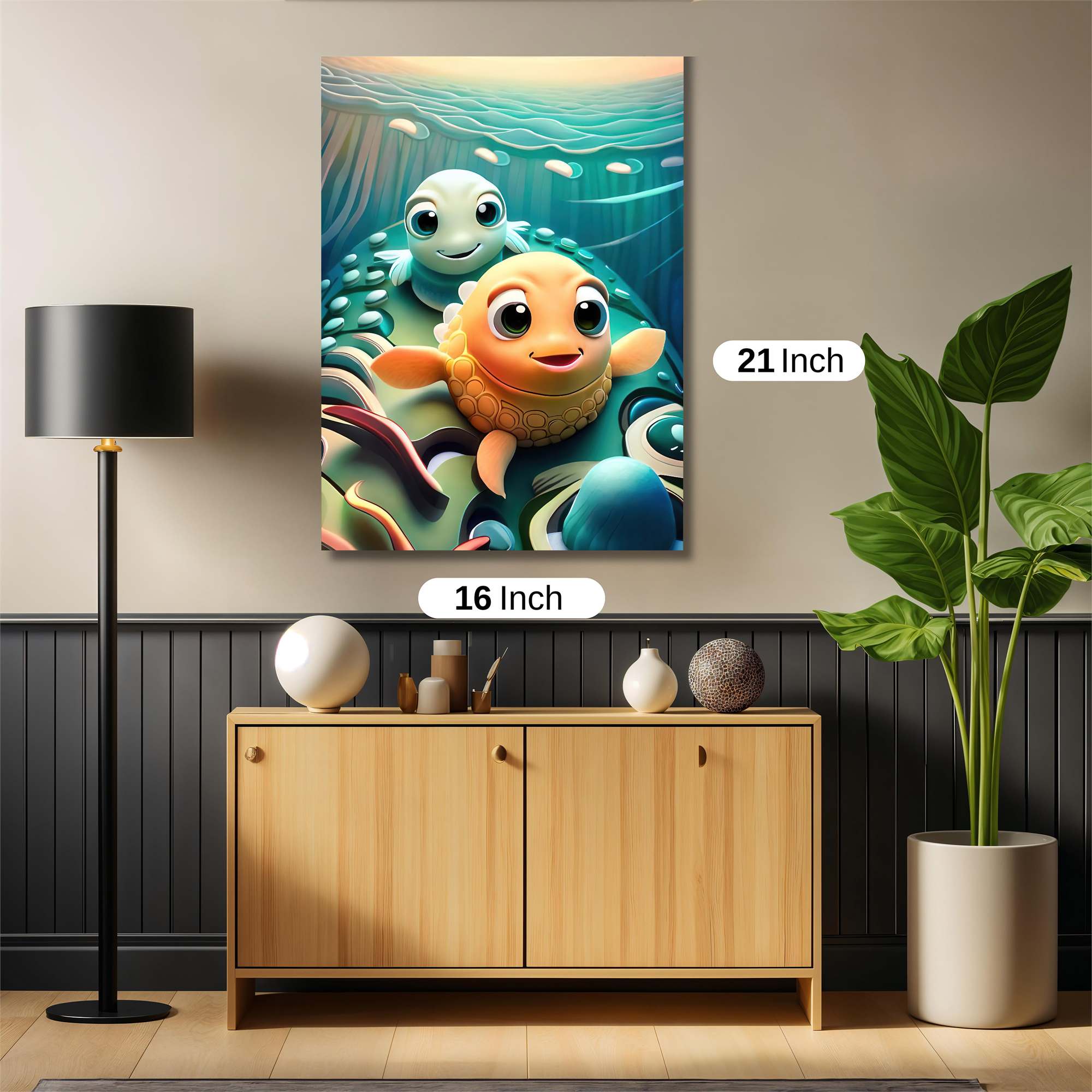 Seafriends Joyful Safe Wall Magnetic / M