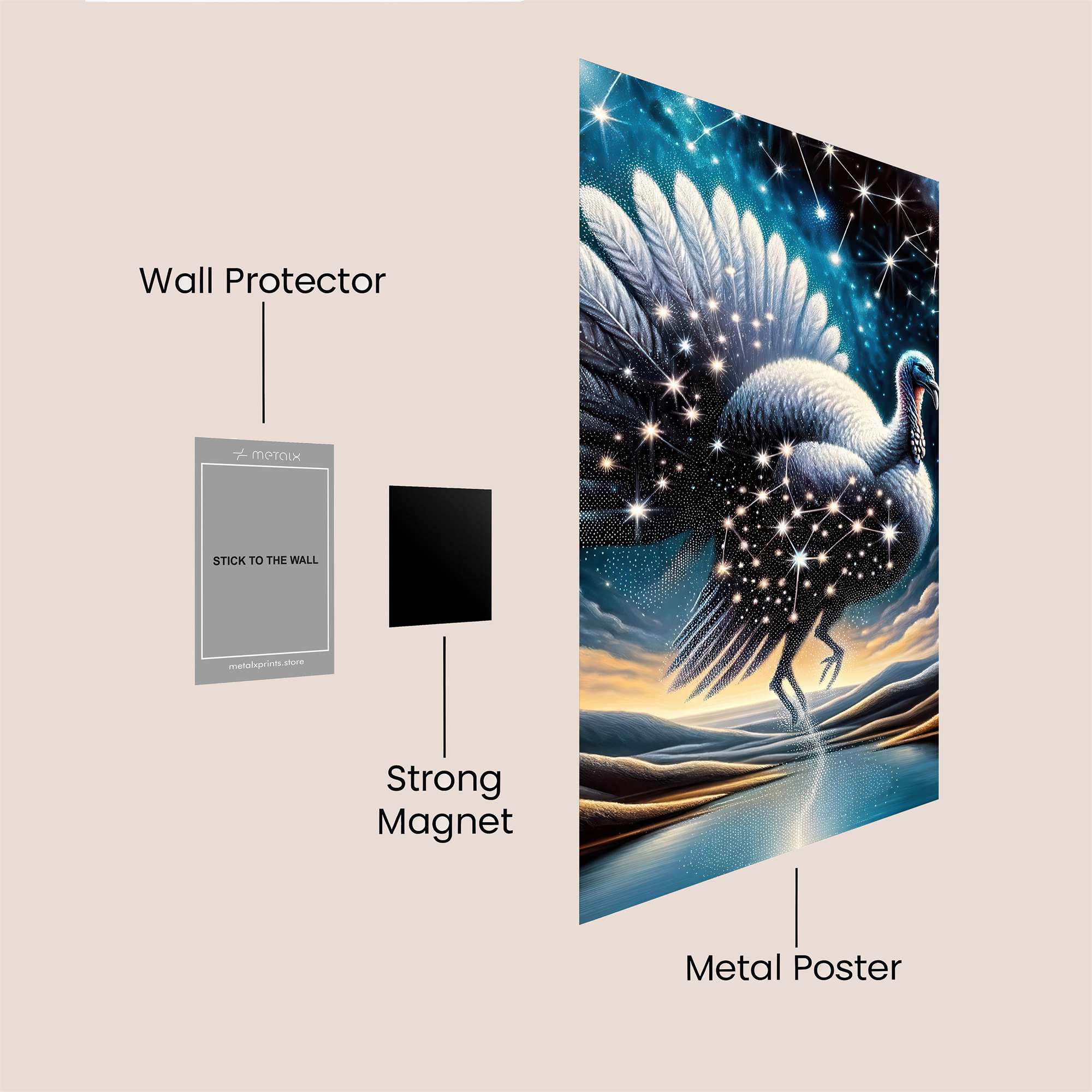 Stellar Majesty Safe Wall Magnetic / M