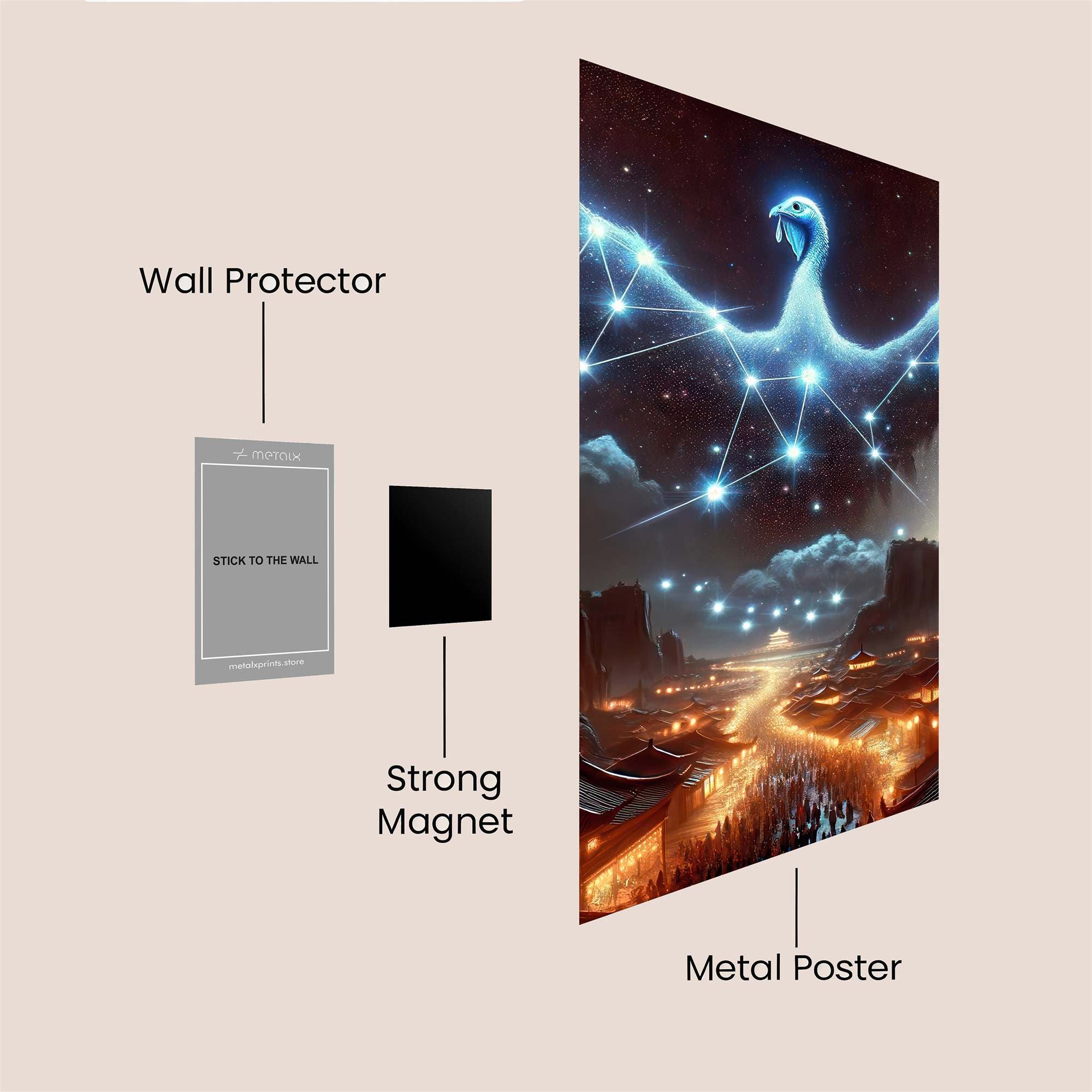 Phoenix Ascendant Safe Wall Magnetic / M