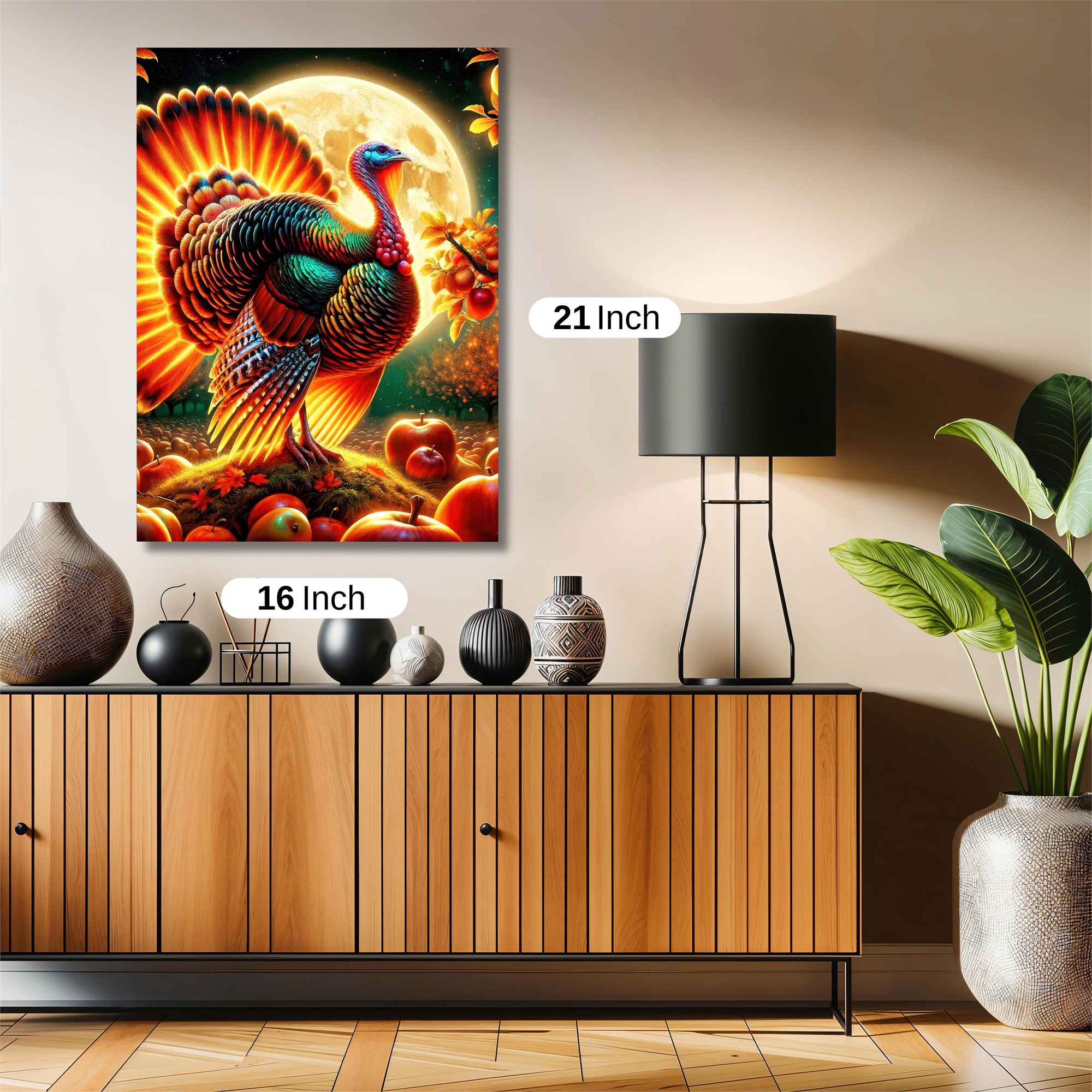 Turkey Twilight Safe Wall Magnetic / M