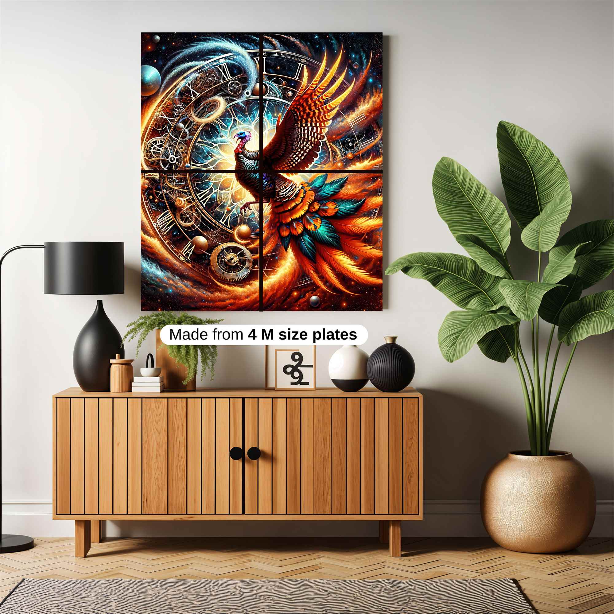 Phoenix Clockwork Safe Wall Magnetic / M