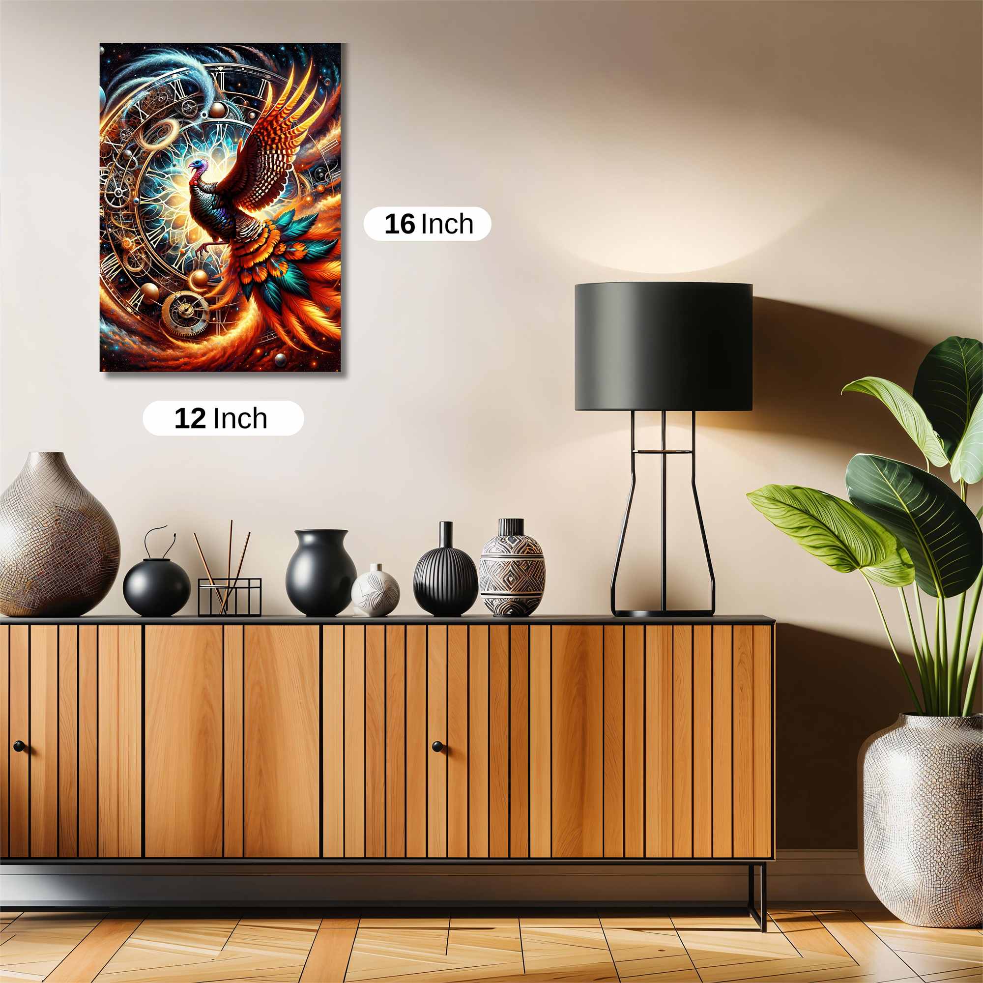 Phoenix Clockwork Safe Wall Magnetic / M