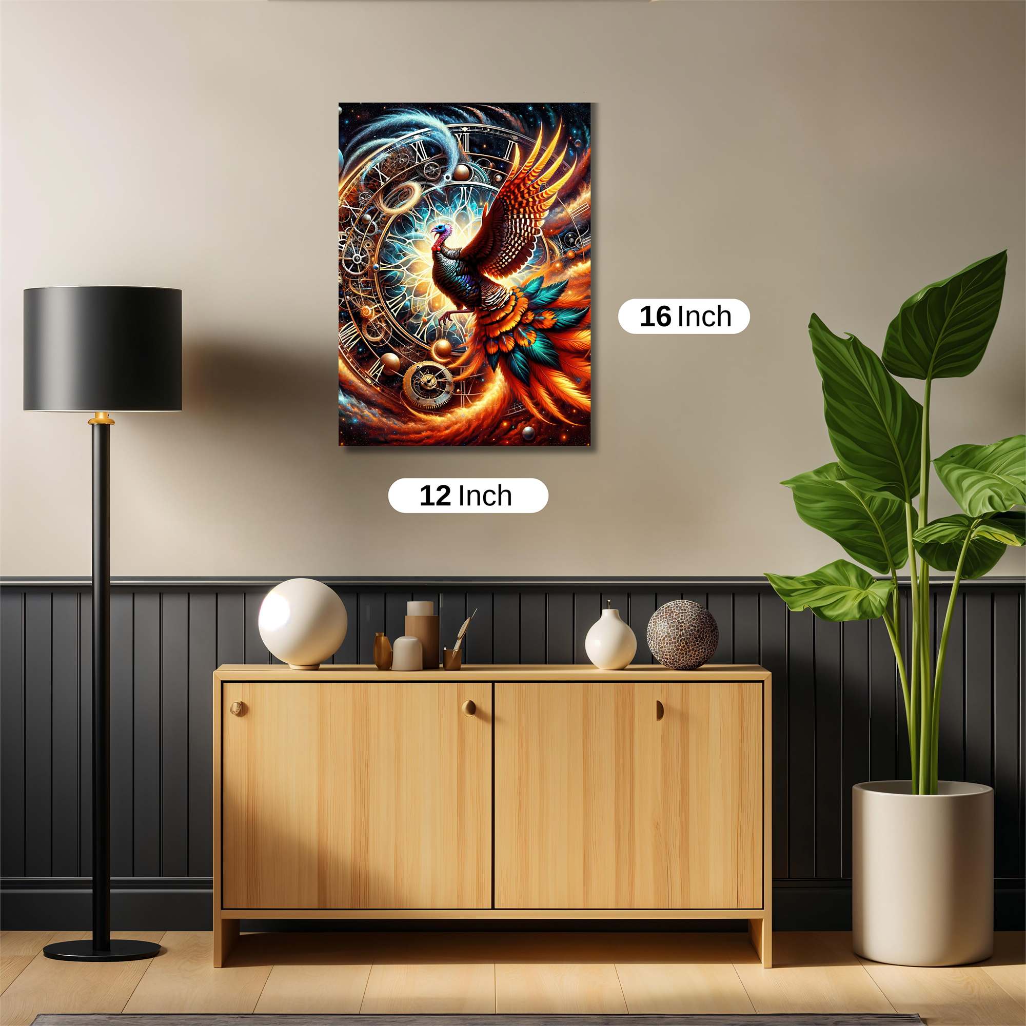 Phoenix Clockwork Safe Wall Magnetic / M