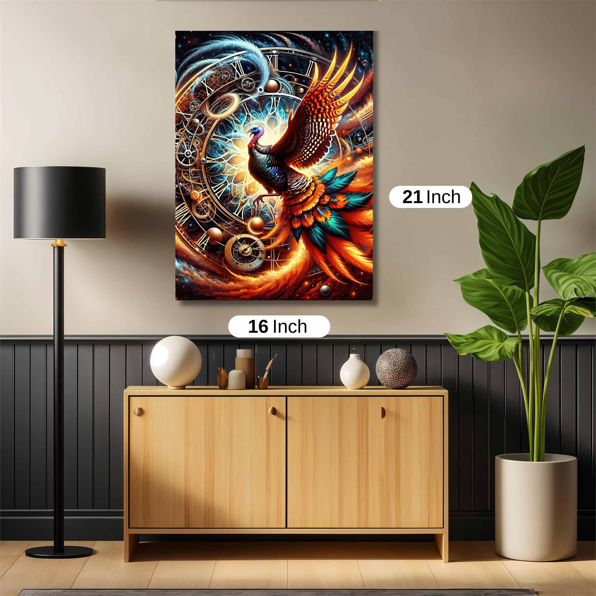 Phoenix Clockwork Safe Wall Magnetic / M
