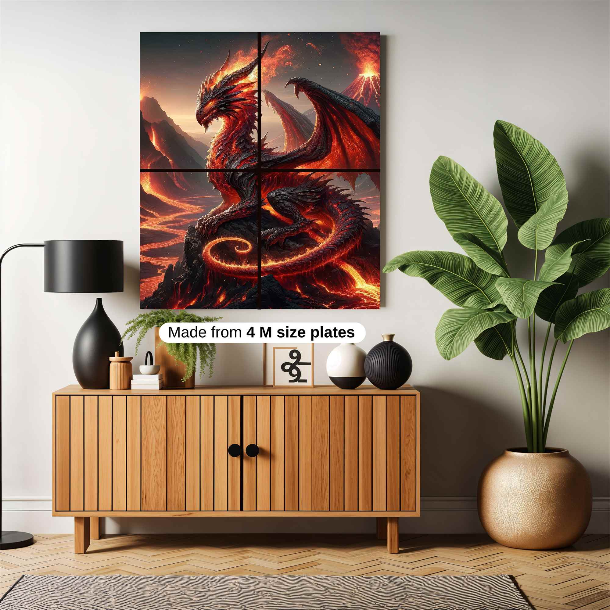 Scorched Majesty Safe Wall Magnetic / M