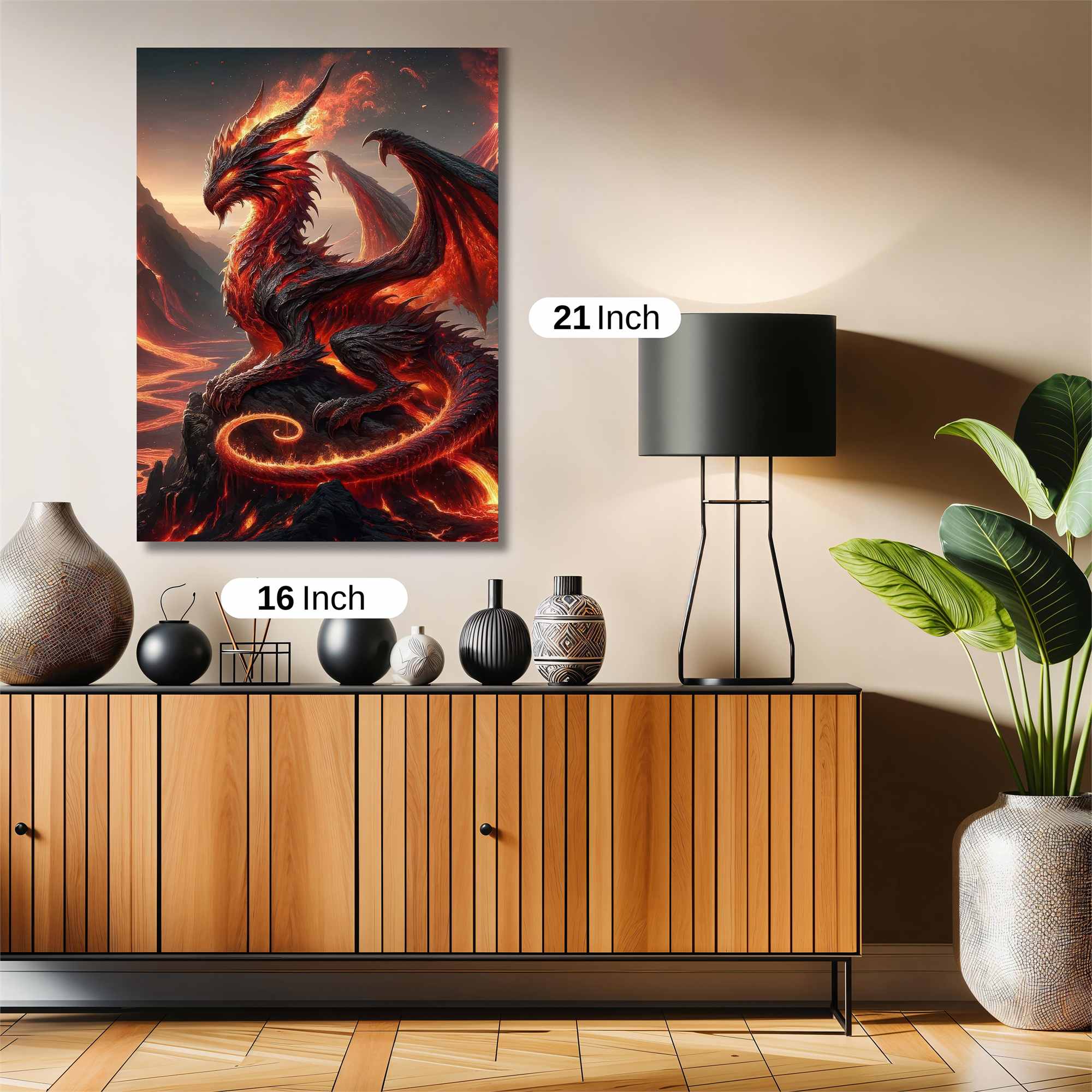 Scorched Majesty Safe Wall Magnetic / M