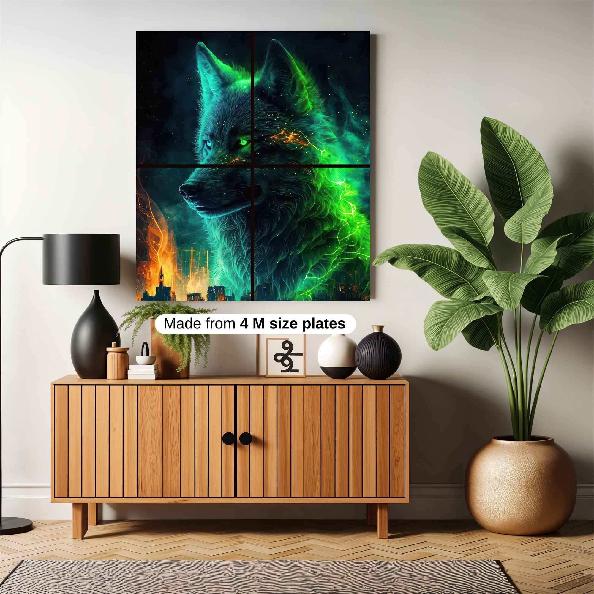 Lunar Glow Safe Wall Magnetic / M