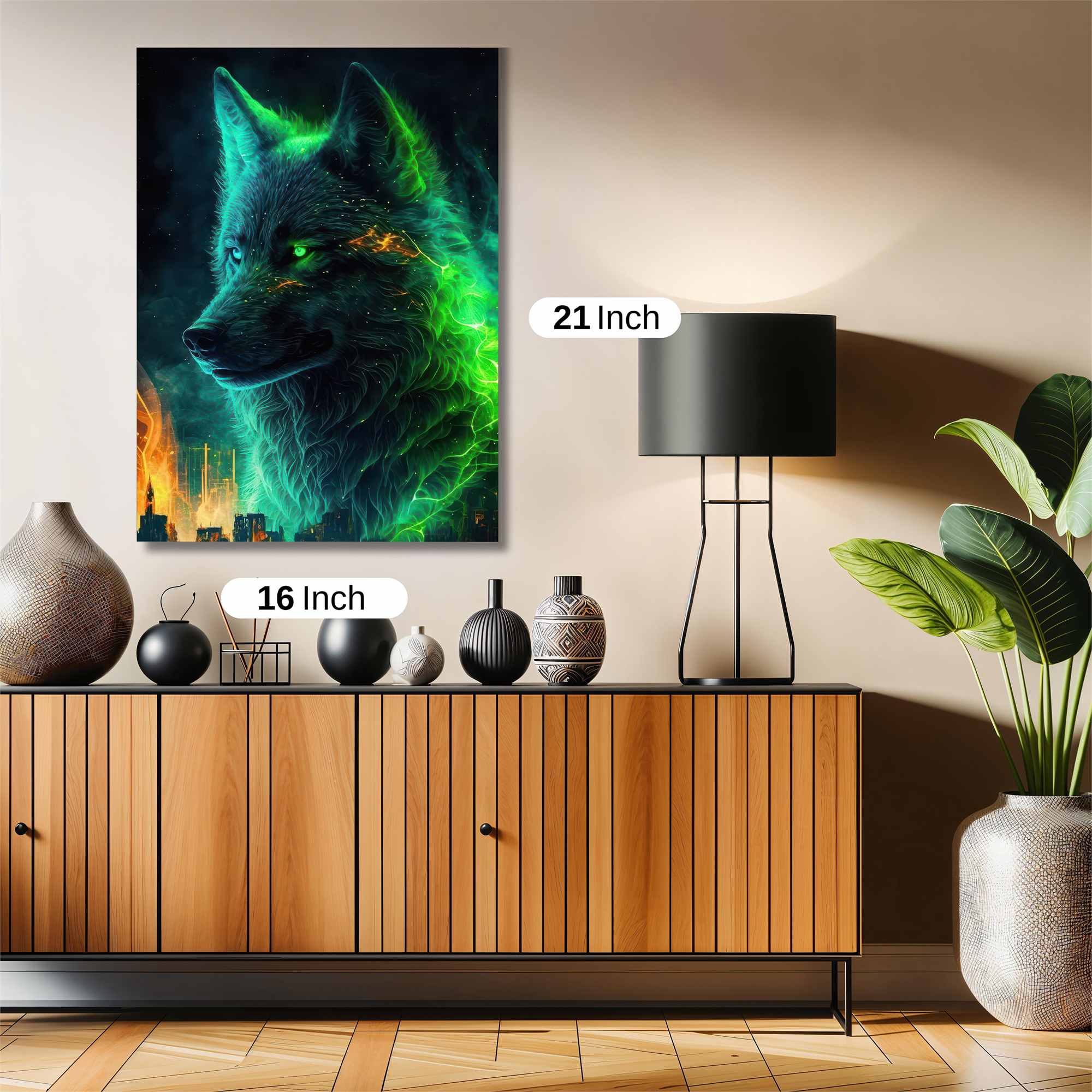 Lunar Glow Safe Wall Magnetic / M